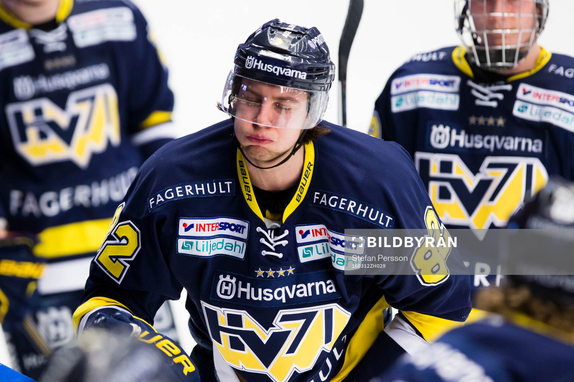 s Kevin Stenlund har ont