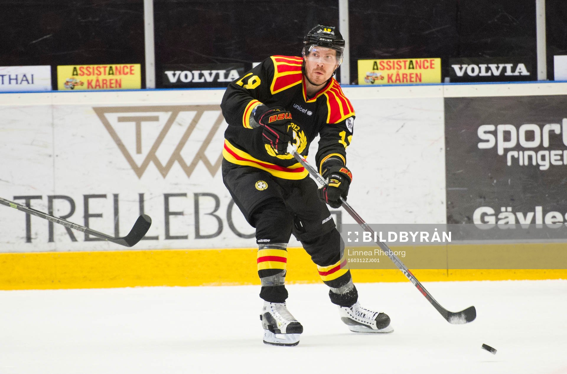 Brynäs Anssi Salmela i åttondelsfinal 2 i SM-slutspelet i