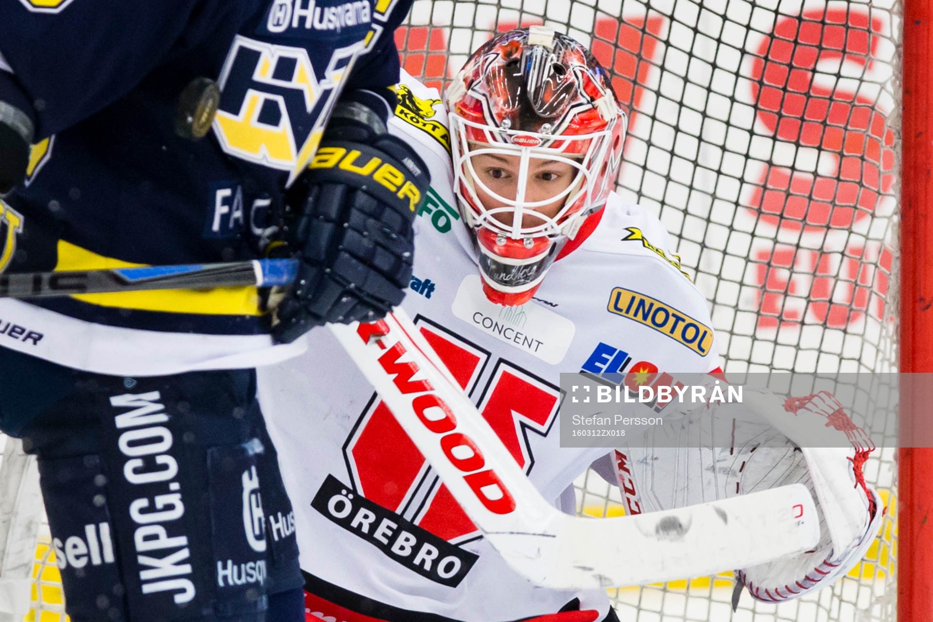 Örebros målvakt Henrik Lundberg