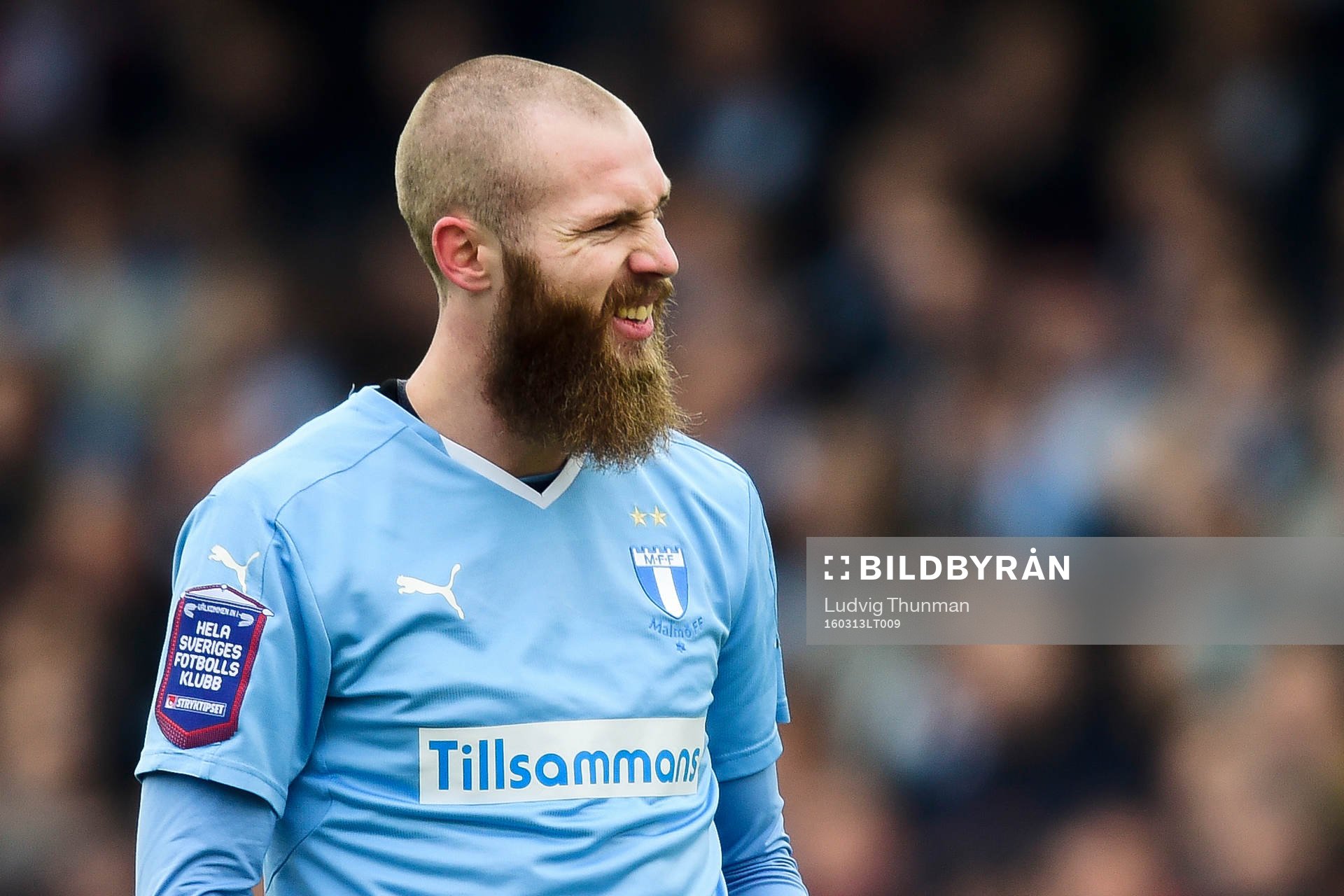 Malmö FFs Jo Inge Berget deppar