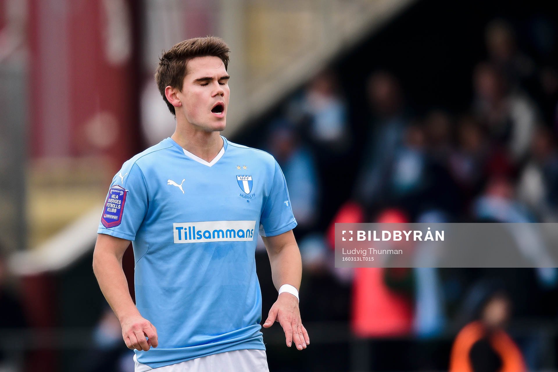 Malmö FFs Vidar Örn Kjartansson deppar