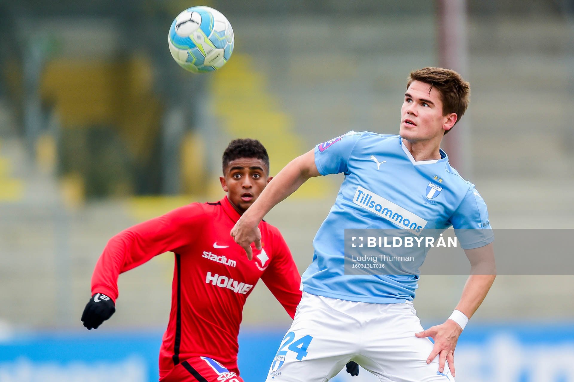 Norrköpings Mirza Halvadzic och Malmö FFs Vidar Örn