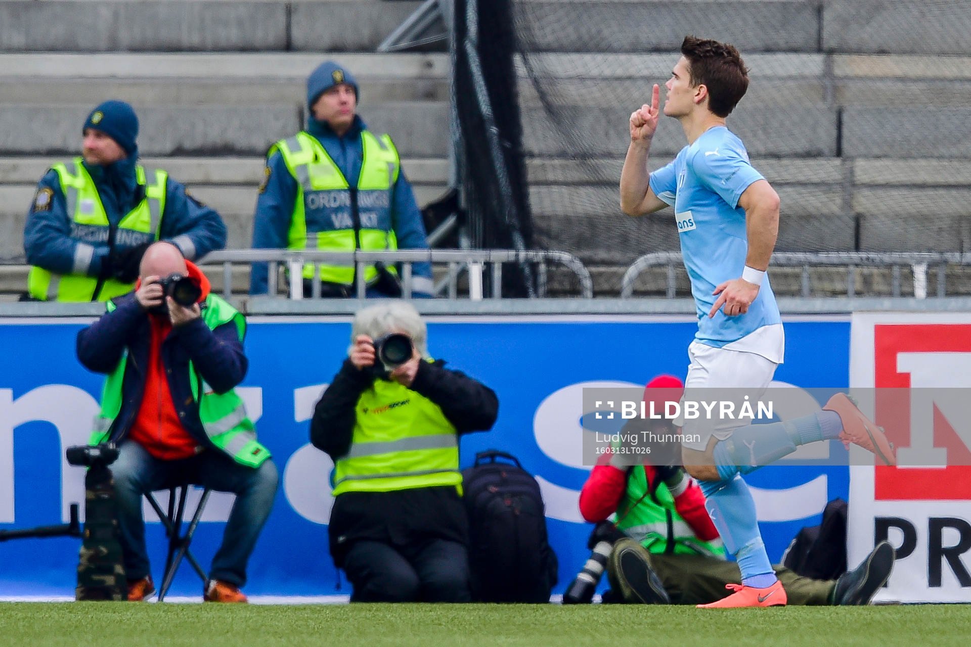 Malmö FFs Vidar Örn Kjartansson jublar
