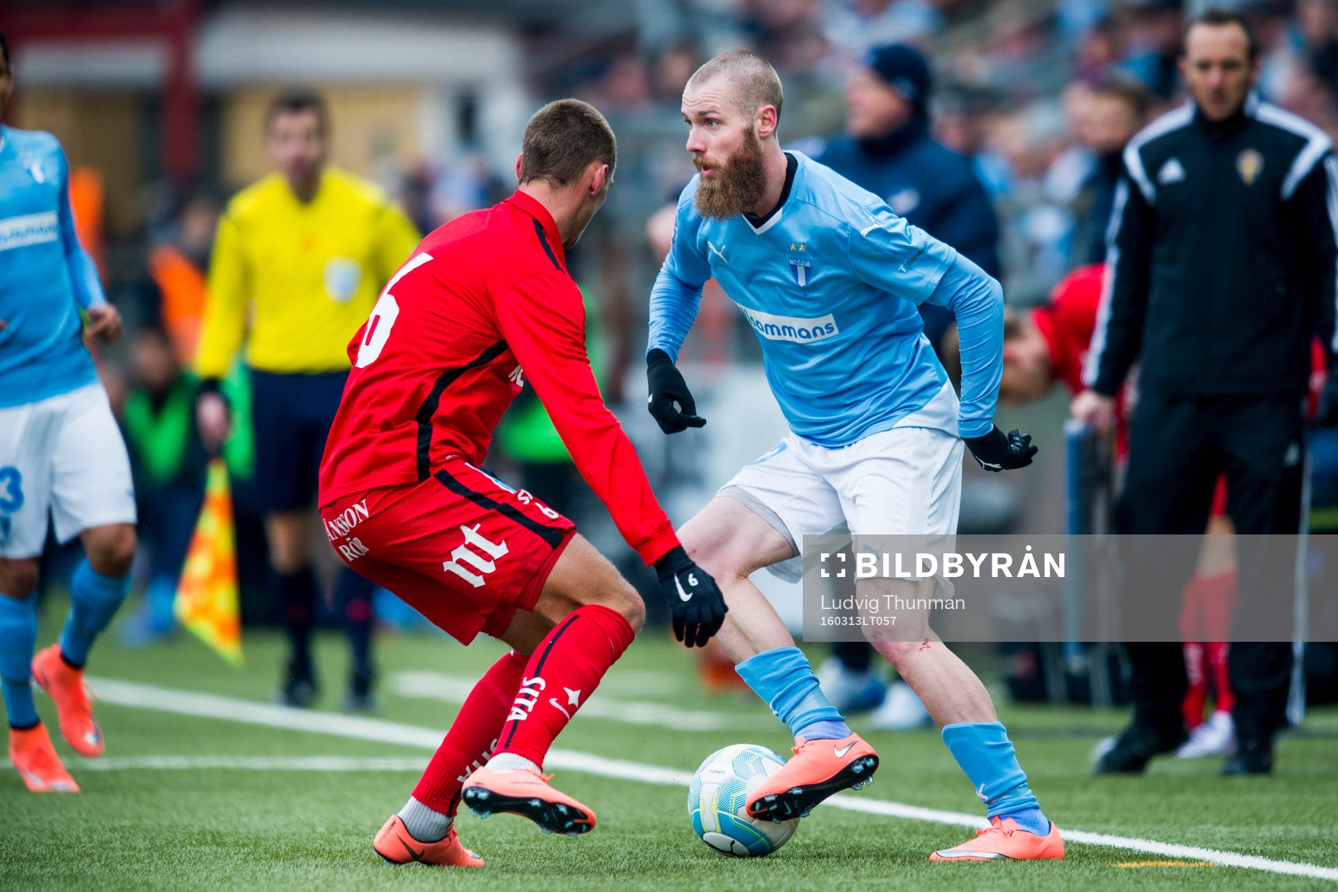Malmö FFs Jo Inge Berget utmanar Norrköpings Linus