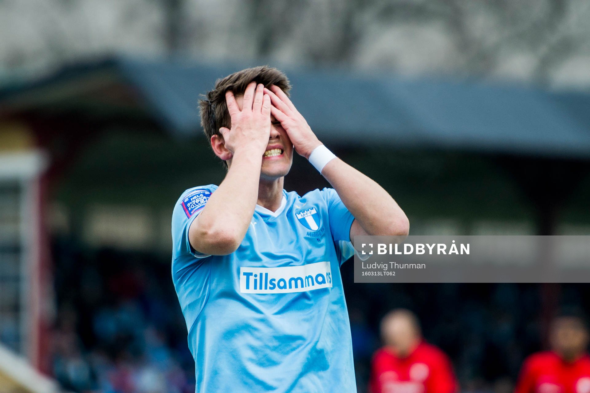 Malmö FFs Vidar Örn Kjartansson deppar