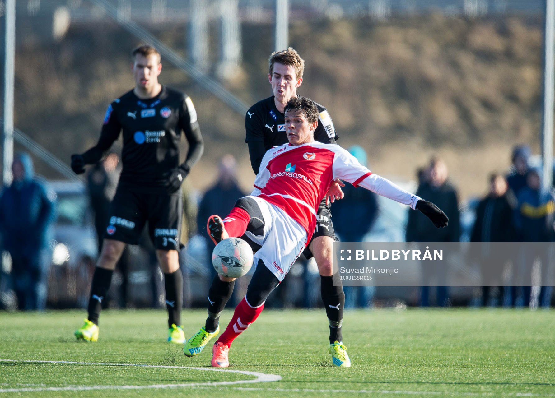 Kalmars Romário Pereira Sipião och Helsingborgs Adam