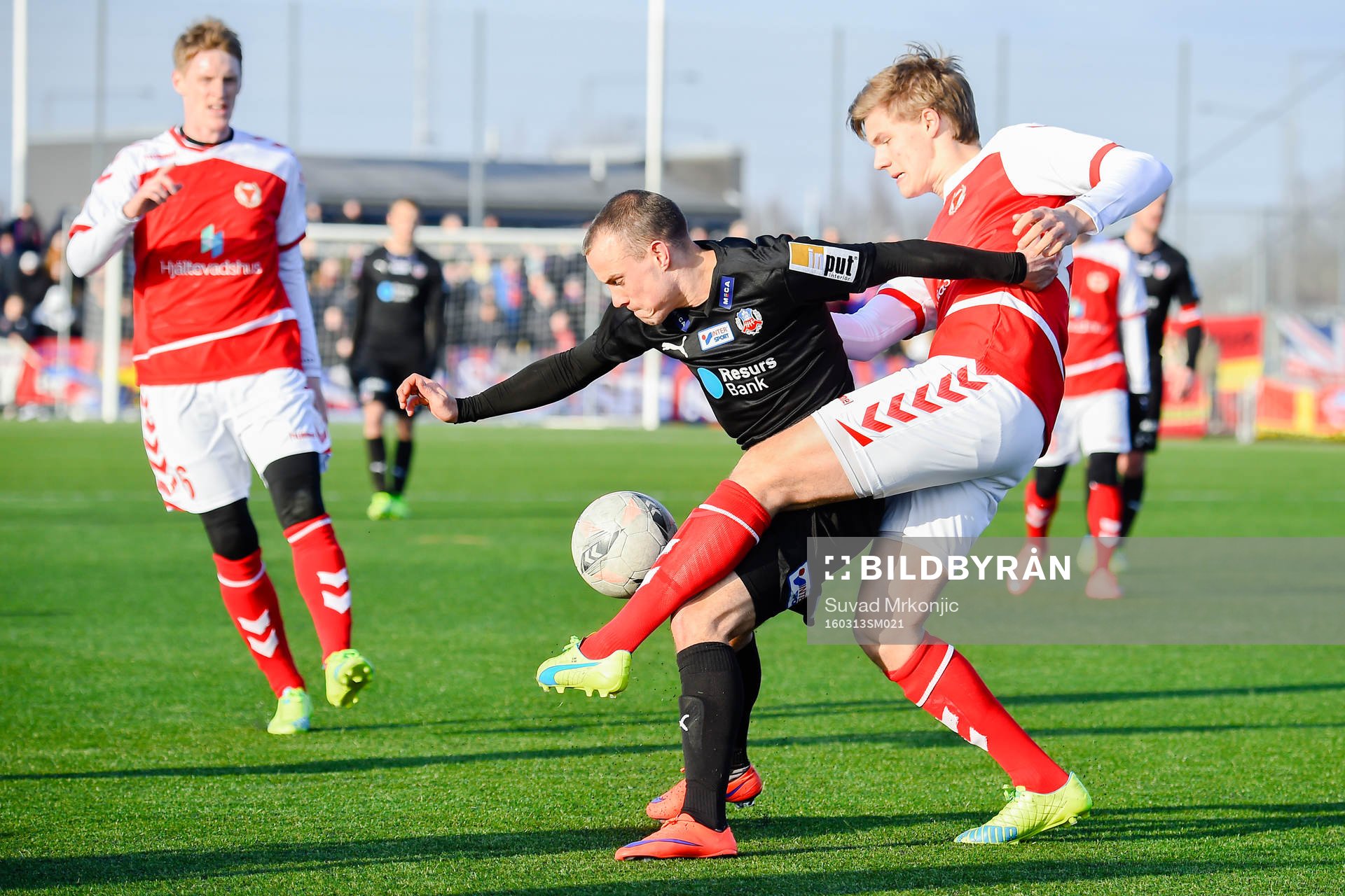Kalmars Svante Ingelsson och Helsingborgs Calle Wede