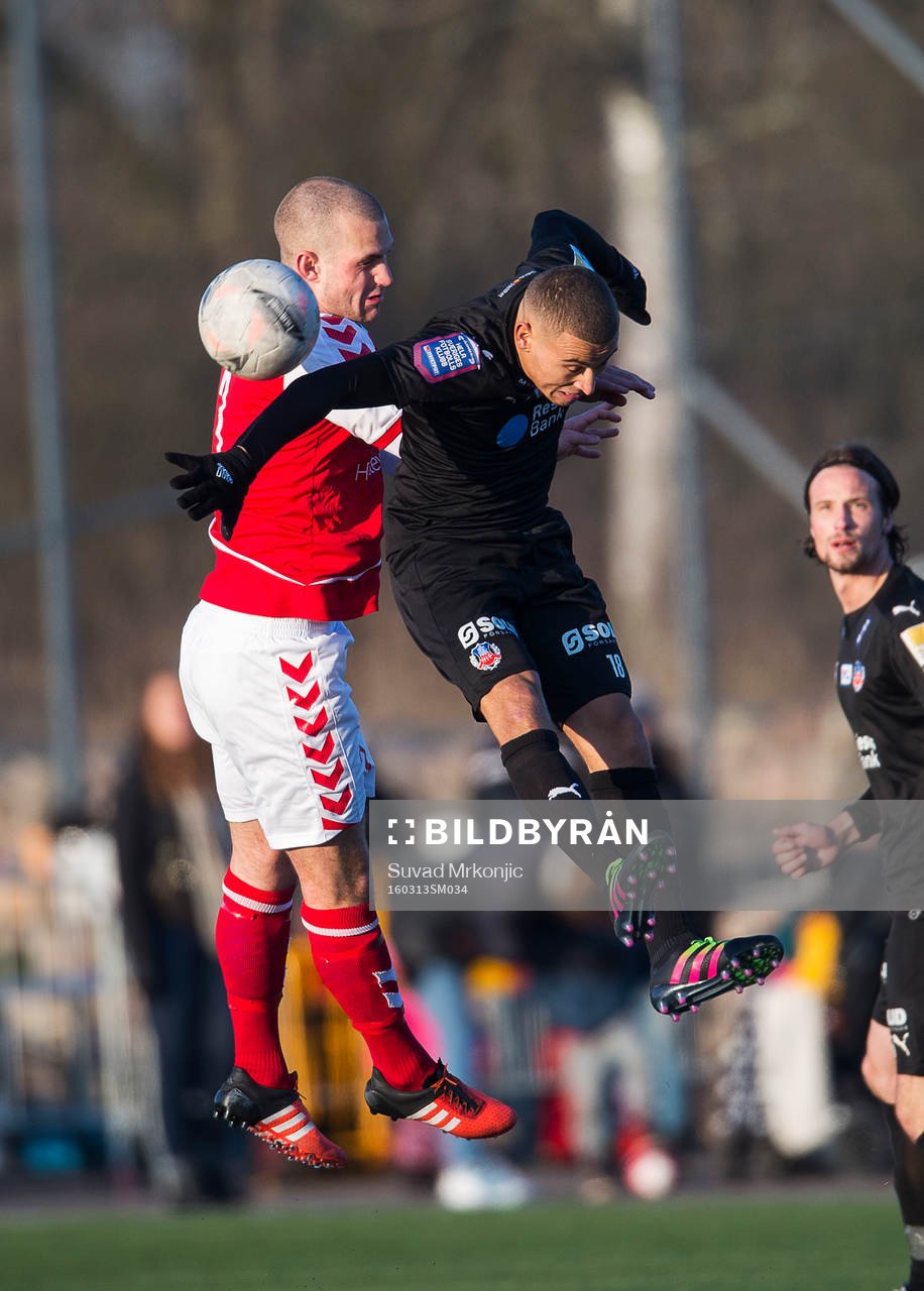 Kalmars Sebastian Starke-Hedlund och Helsingborgs Jordan