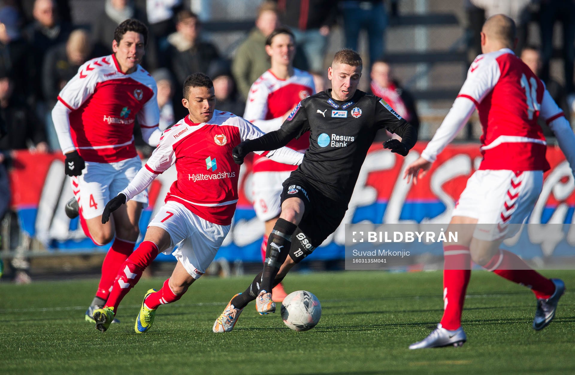 Kalmars Ismael Silva Lima och Helsingborgs Darijan Bojanić