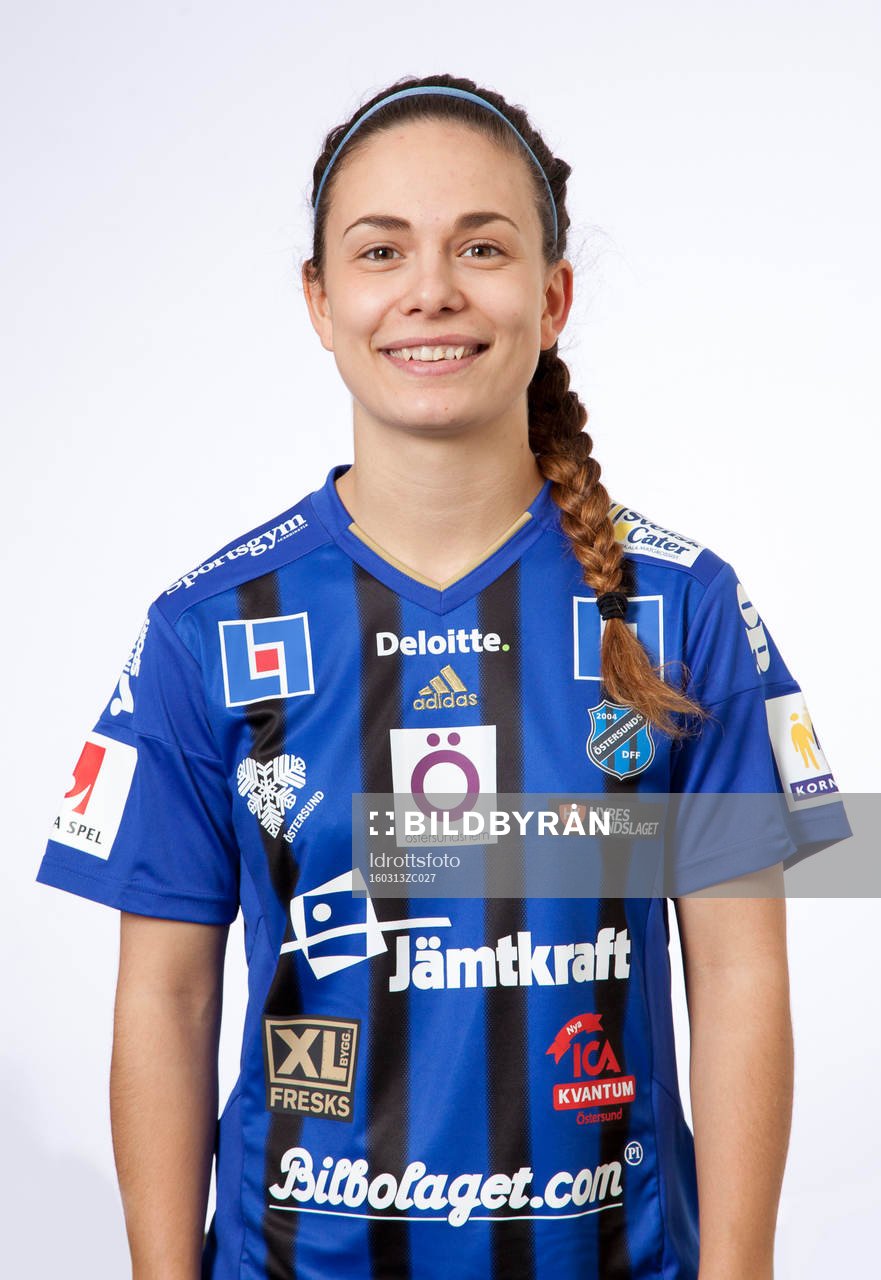 Terese Kristoffersson poserar för ett porträtt den 13 mars 2016 i Östersund.