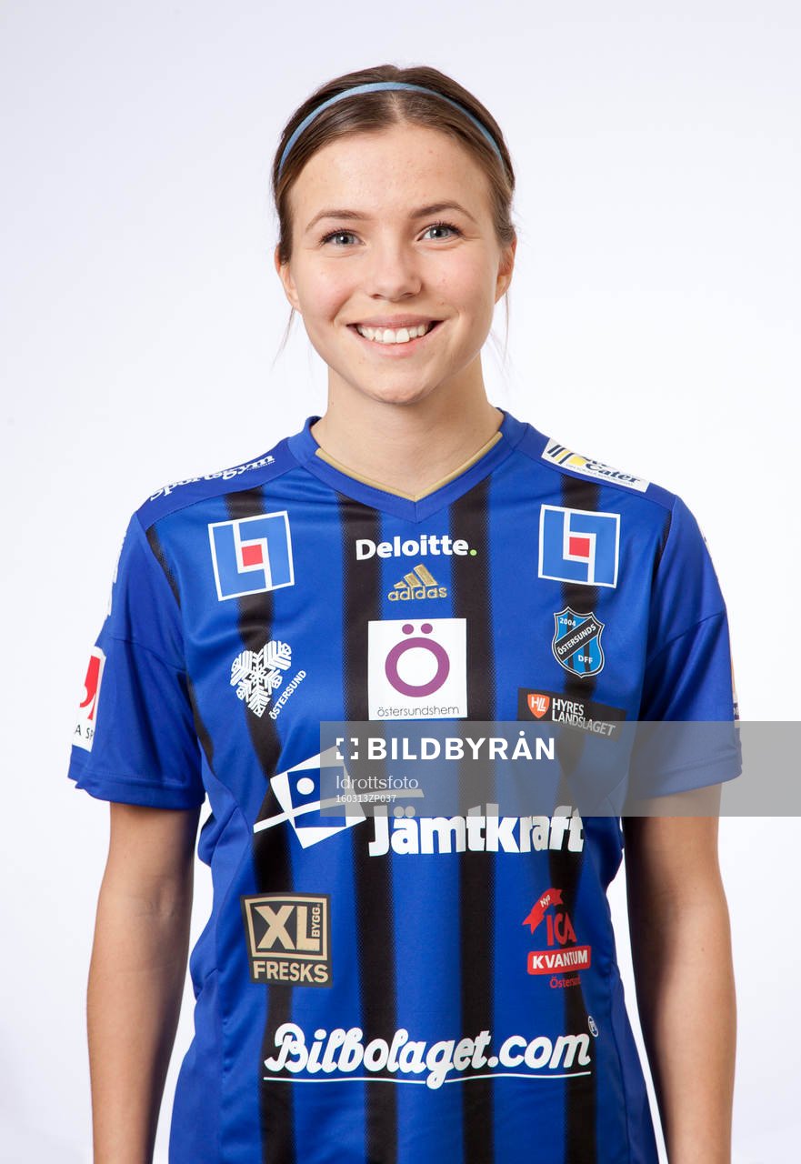 My Jonsson poserar för ett porträtt den 13 mars 2016 i Östersund.