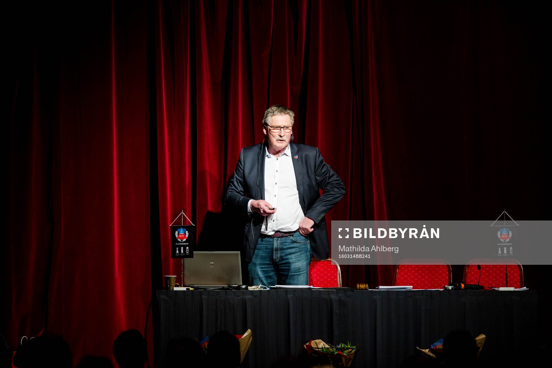 Helsingborg IFs ordförande Sten-Åke Tjärnlund
