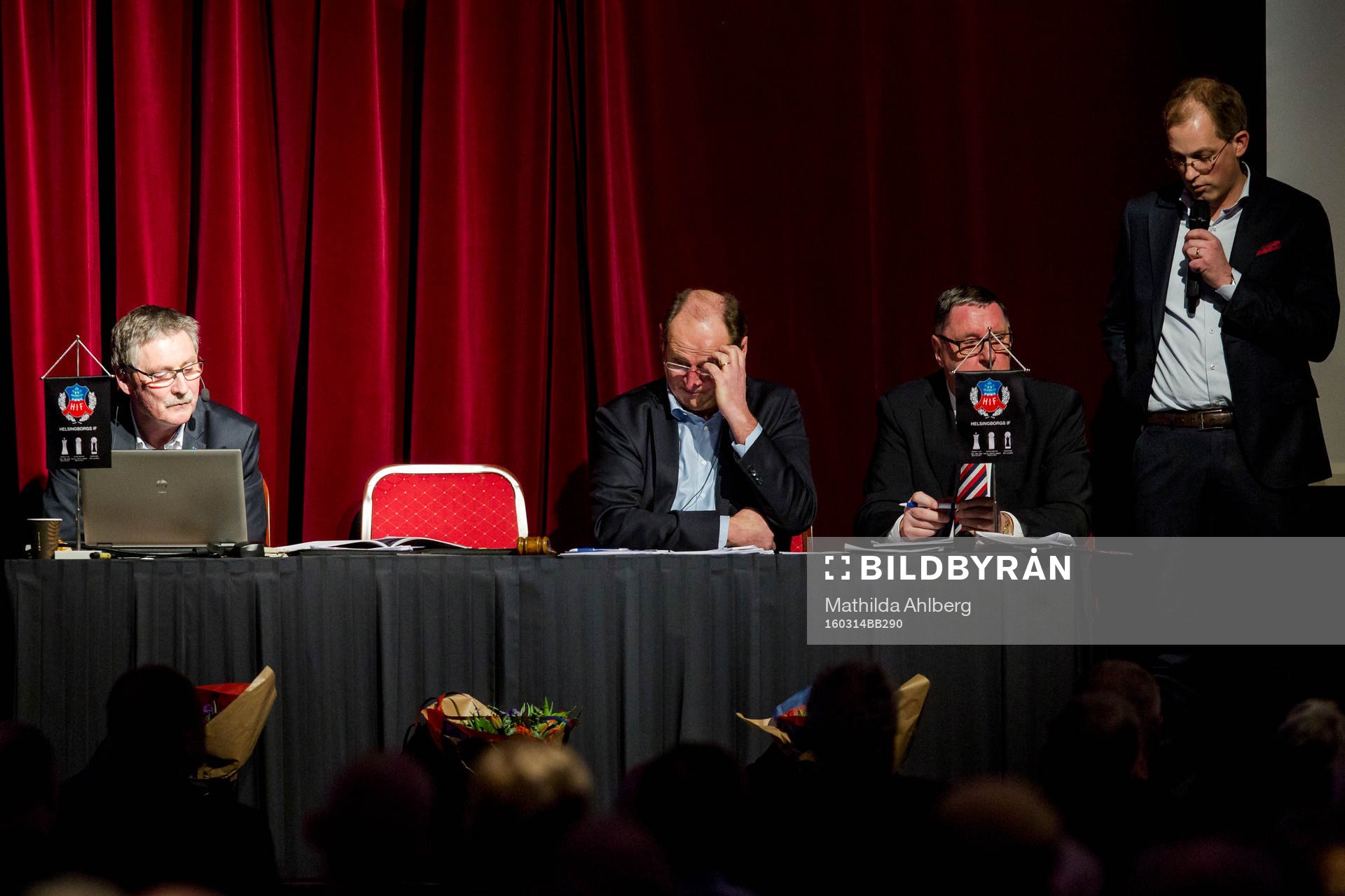 Helsingborg IFs ordförande Sten-Åke Tjärnlund,