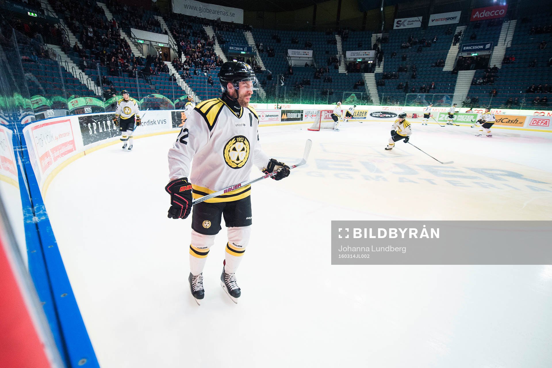 Brynäs Jörgen Sundqvist värmer upp
