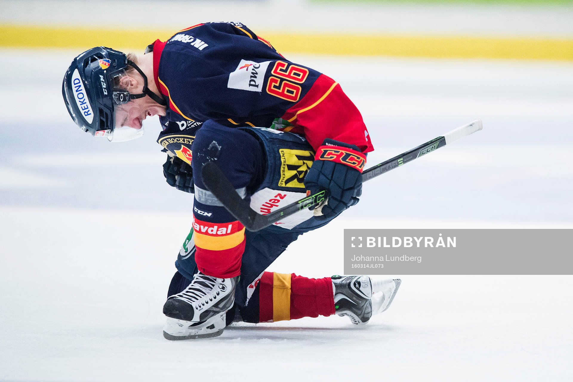 Djurgårdens Marcus Sörensen jublar