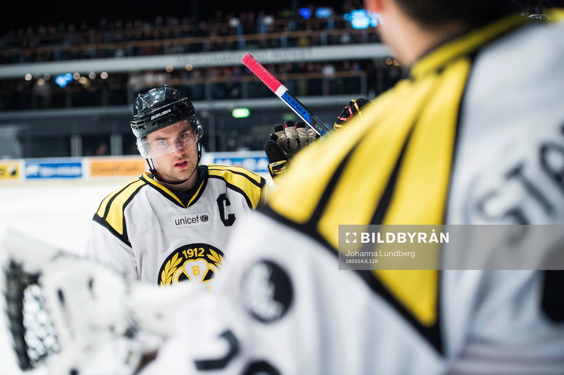 Brynäs Lukas Kilström  i åttondelsfinal 3 i