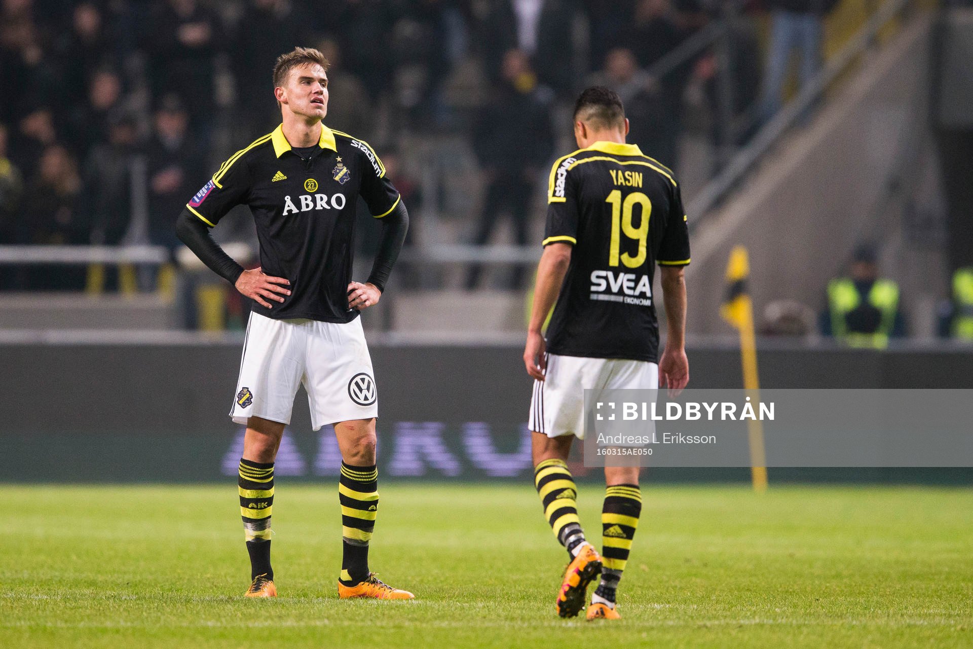 s Eero Markkanen och Ahmed Yasin ser deppiga ut