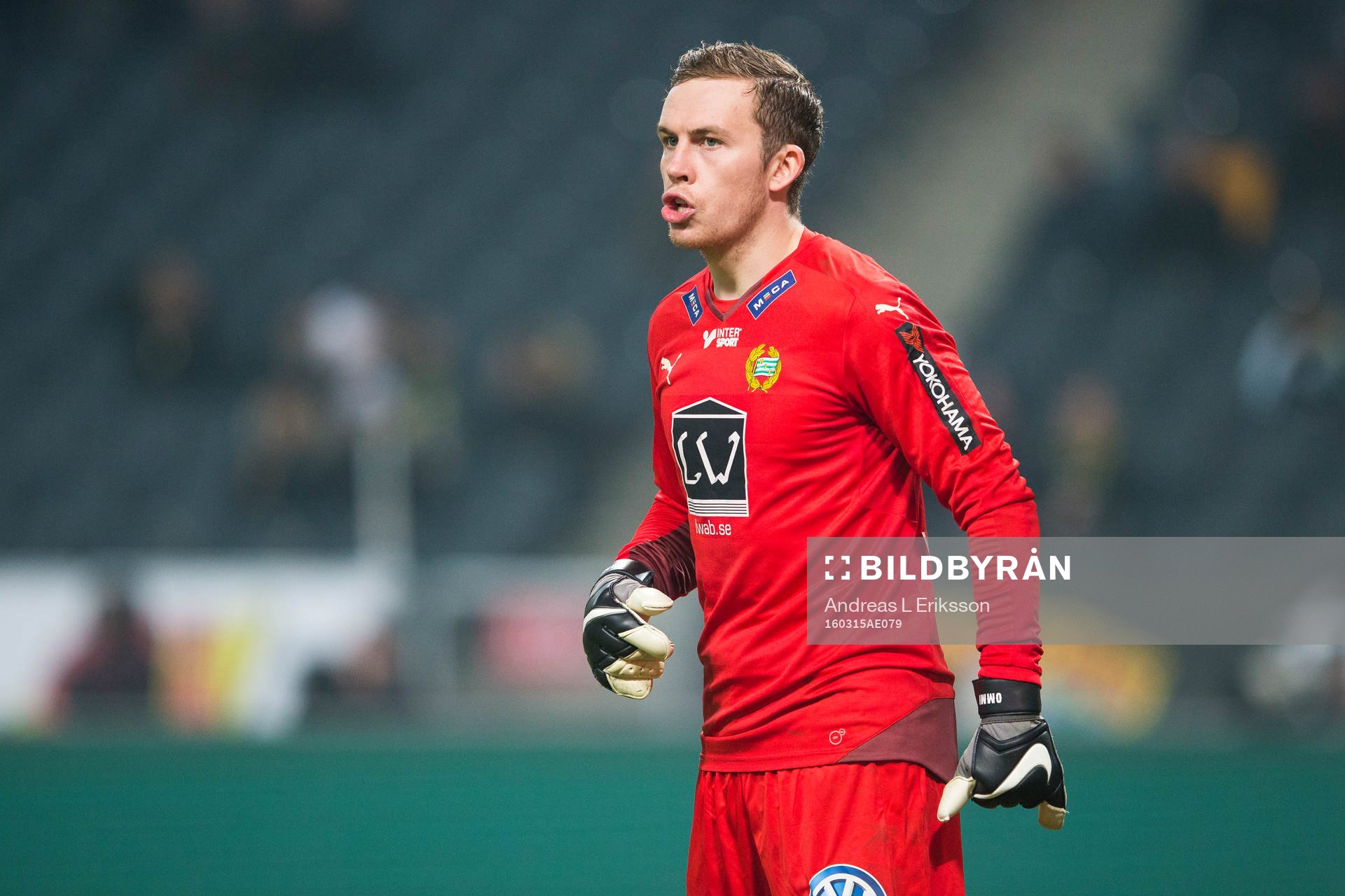Hammarbys målvakt Ögmundur Kristinsson
