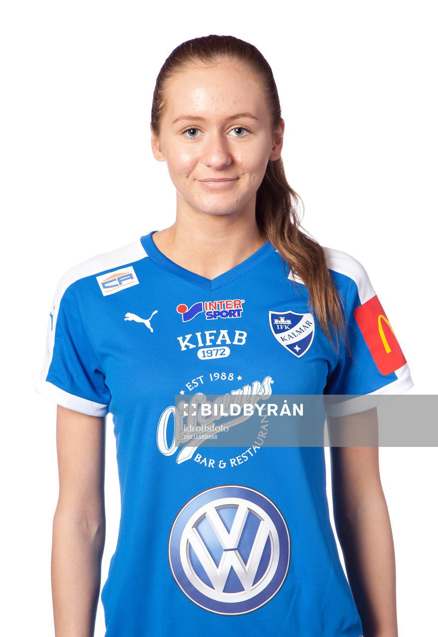 Josefine Nilsén poserar för ett porträtt den 15 mars 2016 i Kalmar.