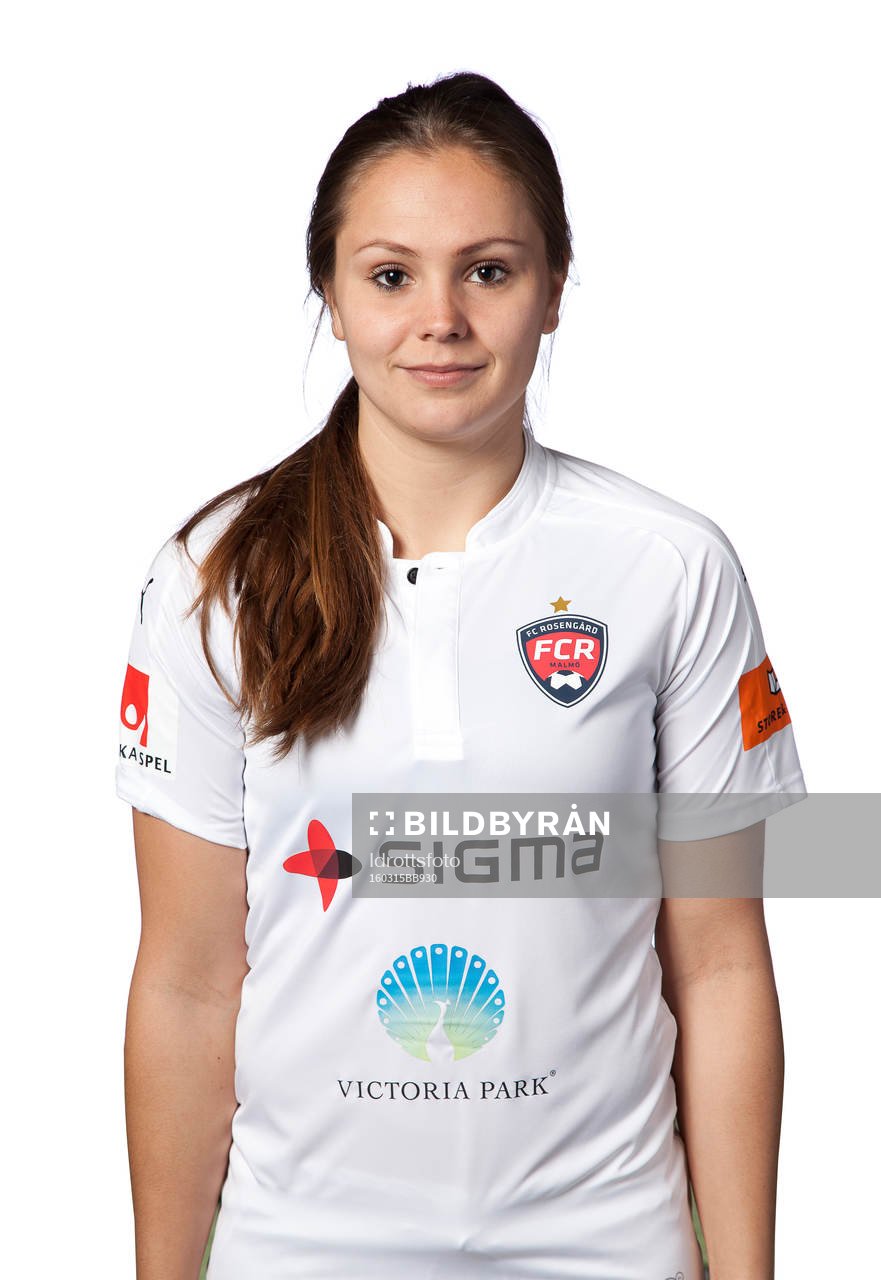 Lieke Martens poserar för ett porträtt den 15 mars 2016 i Malmö.