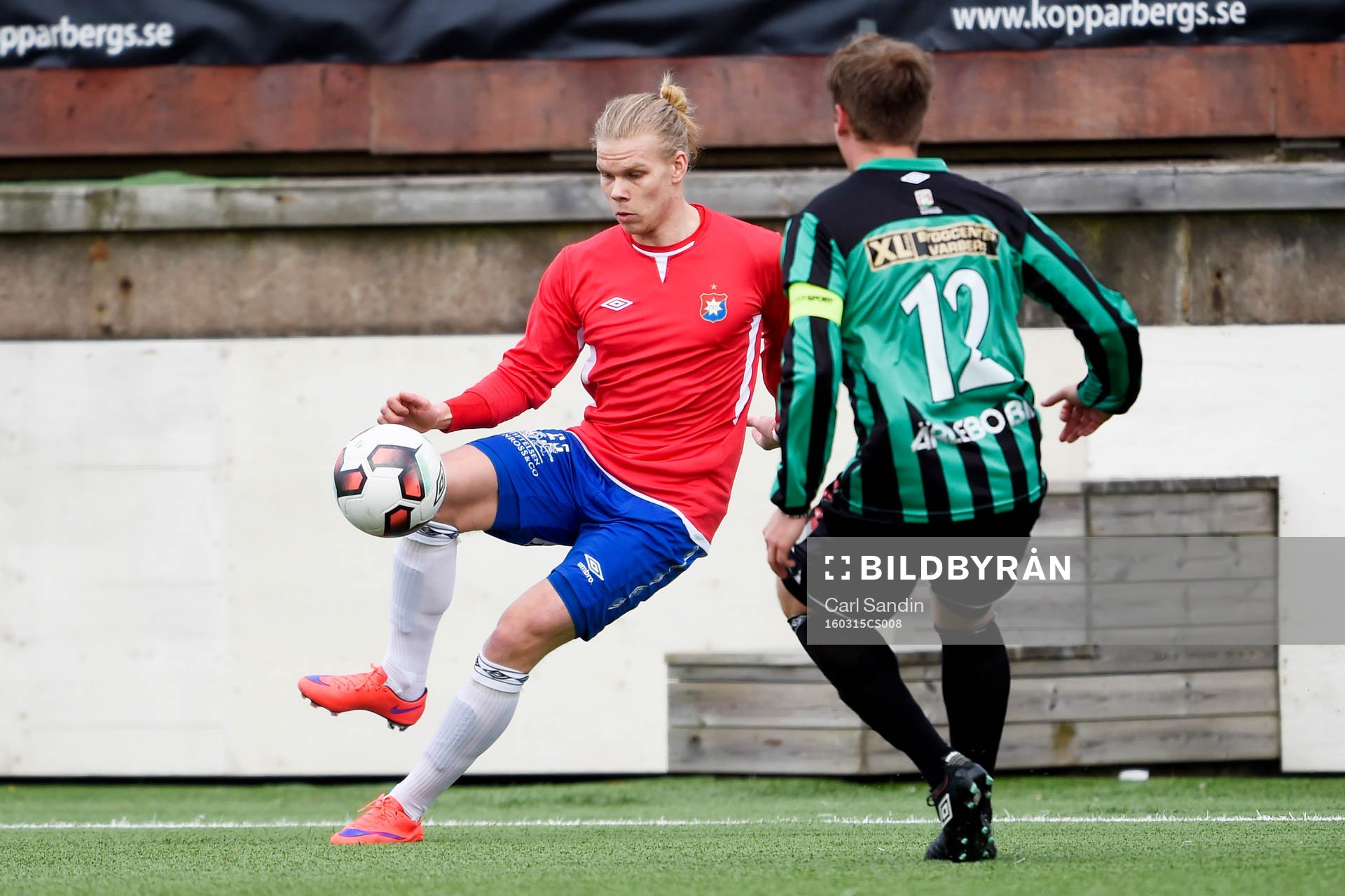 Örgrytes Joakim Hall och Varbergs Christoffer Arvidsson