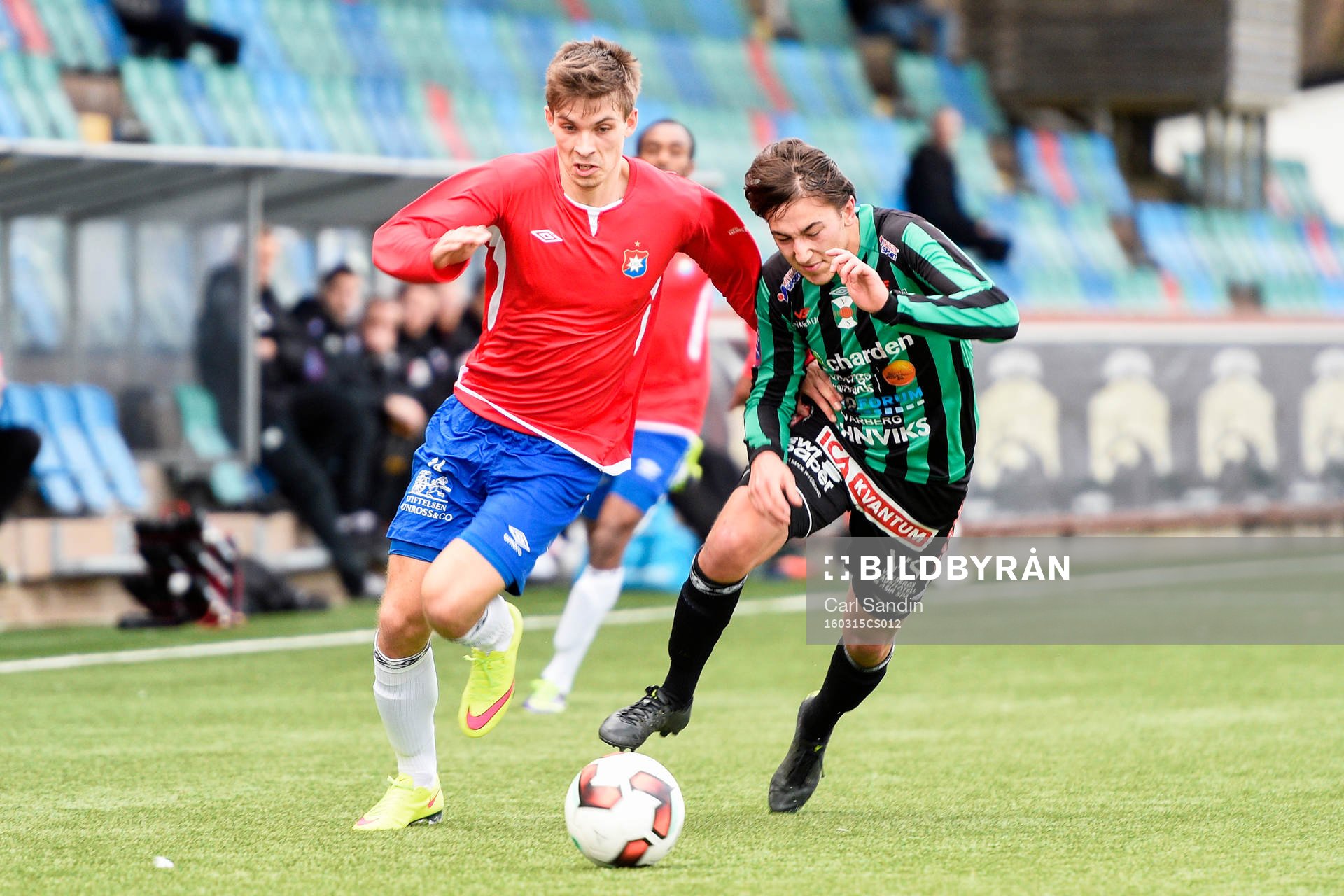 Örgrytes Daniel Paulson och Varbergs Harry Maghder