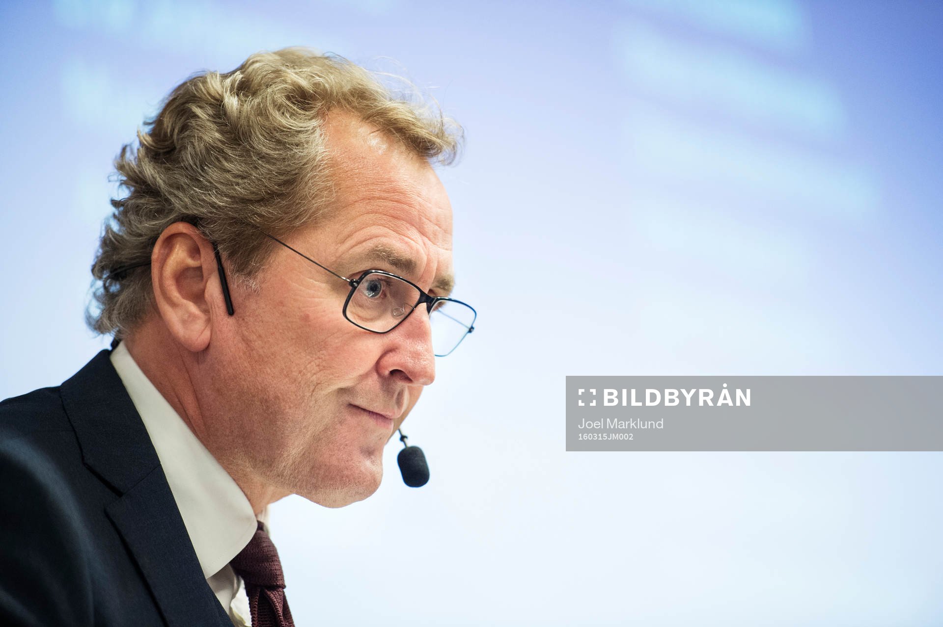 Sveriges förbundskapten Erik Hamrén presenterar