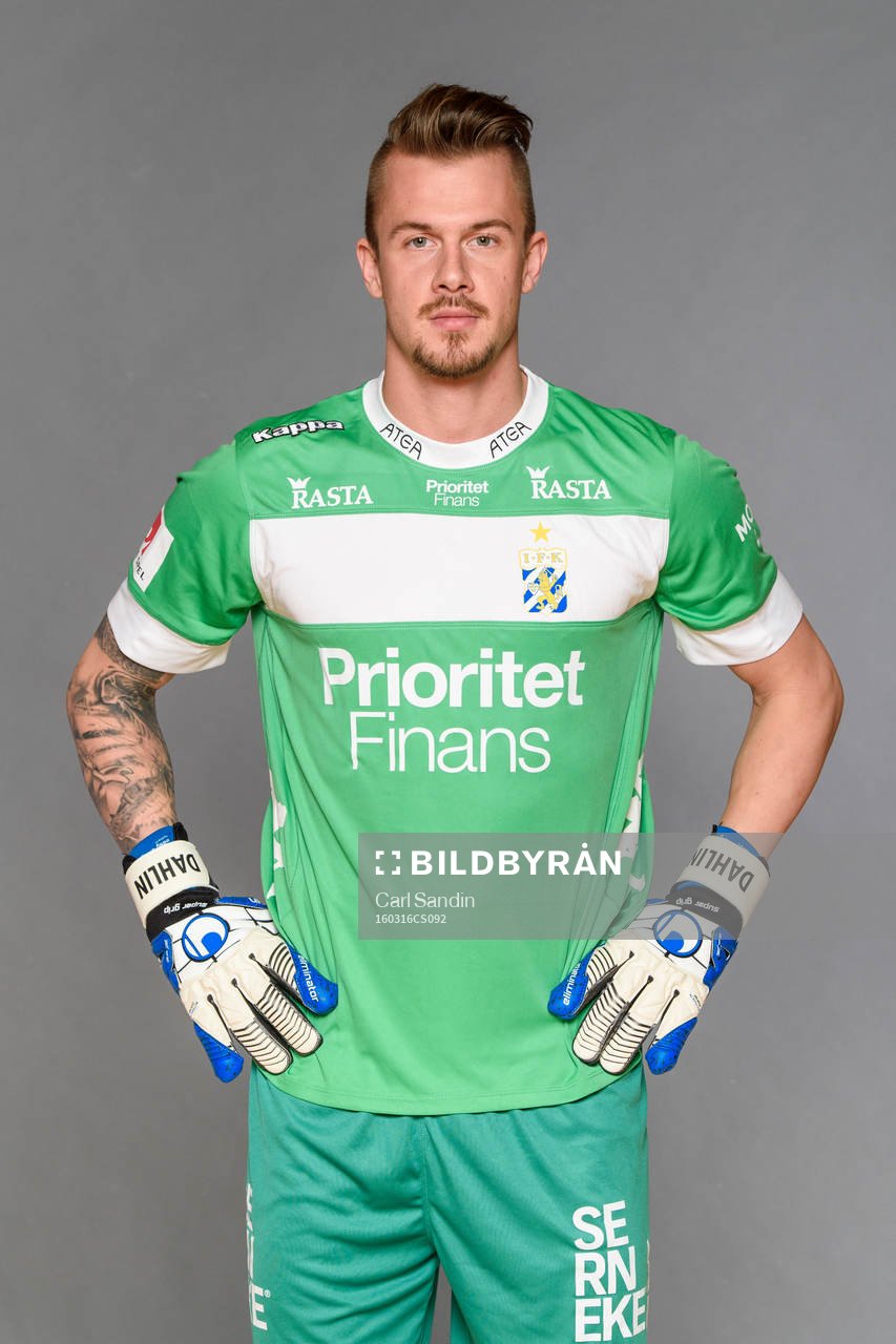 IFK Göteborgs målvakt Erik Dahlin