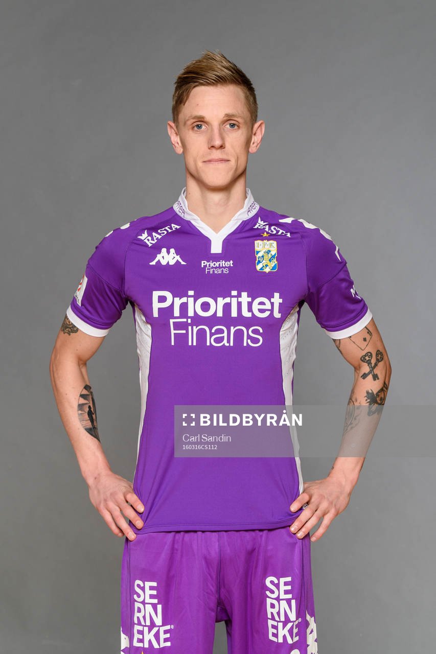 IFK Göteborgs Sören Rieks poserar för ett porträtt den 16 mars 2016 i Göteborg.