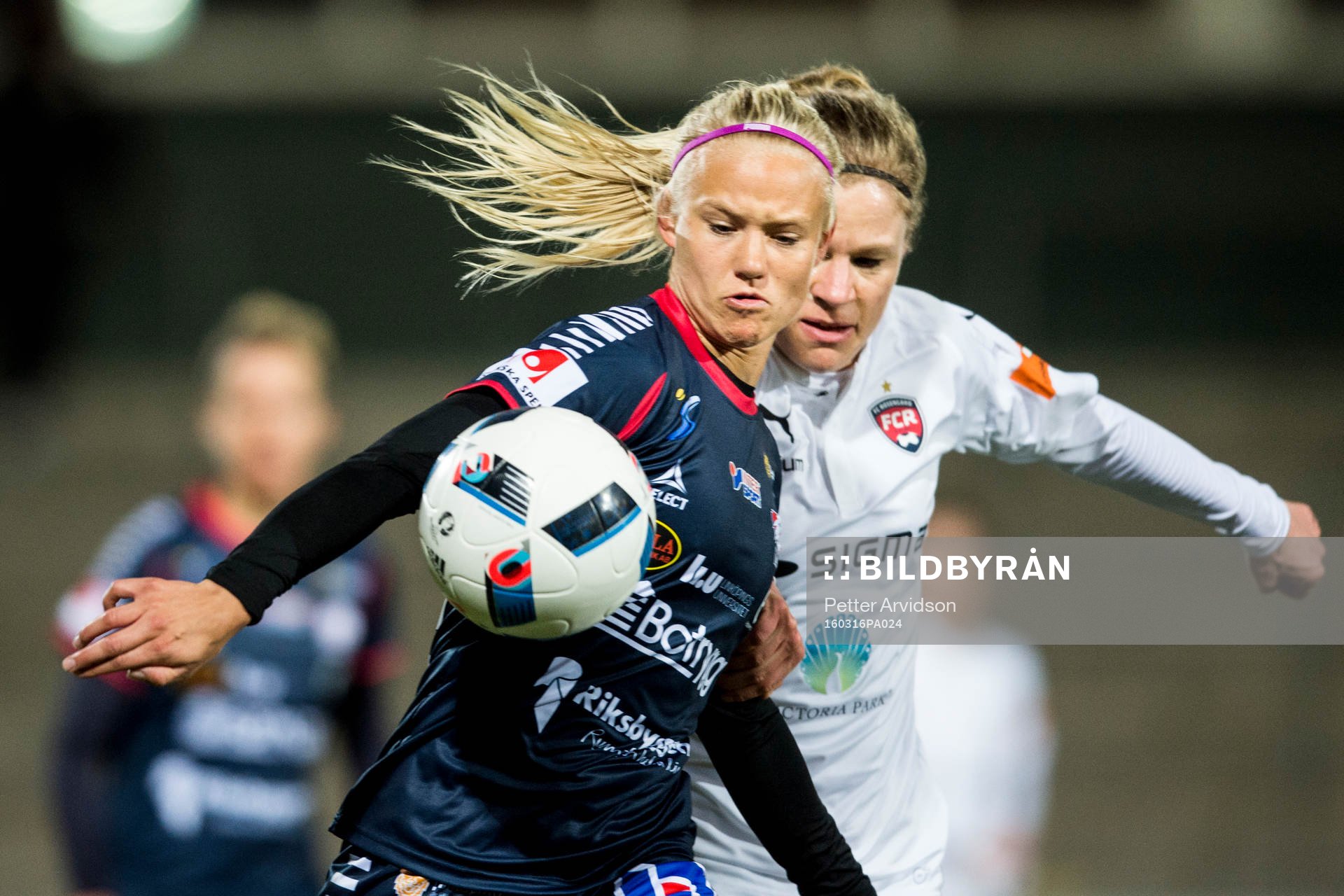 Linköpings Pernille Mosegaard Harder och Rosengårds