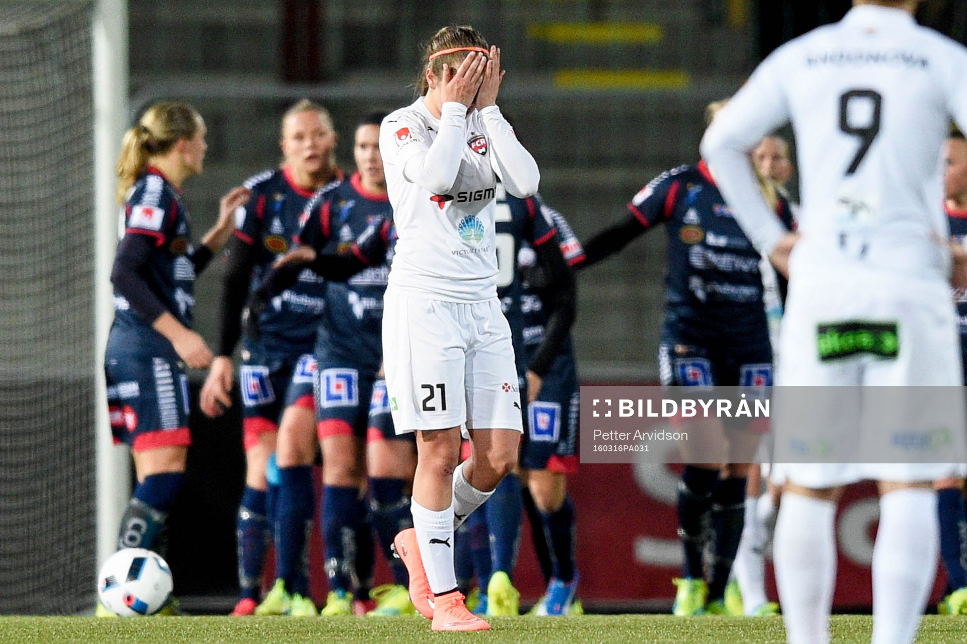 Rosengårds Lieke Martens deppar