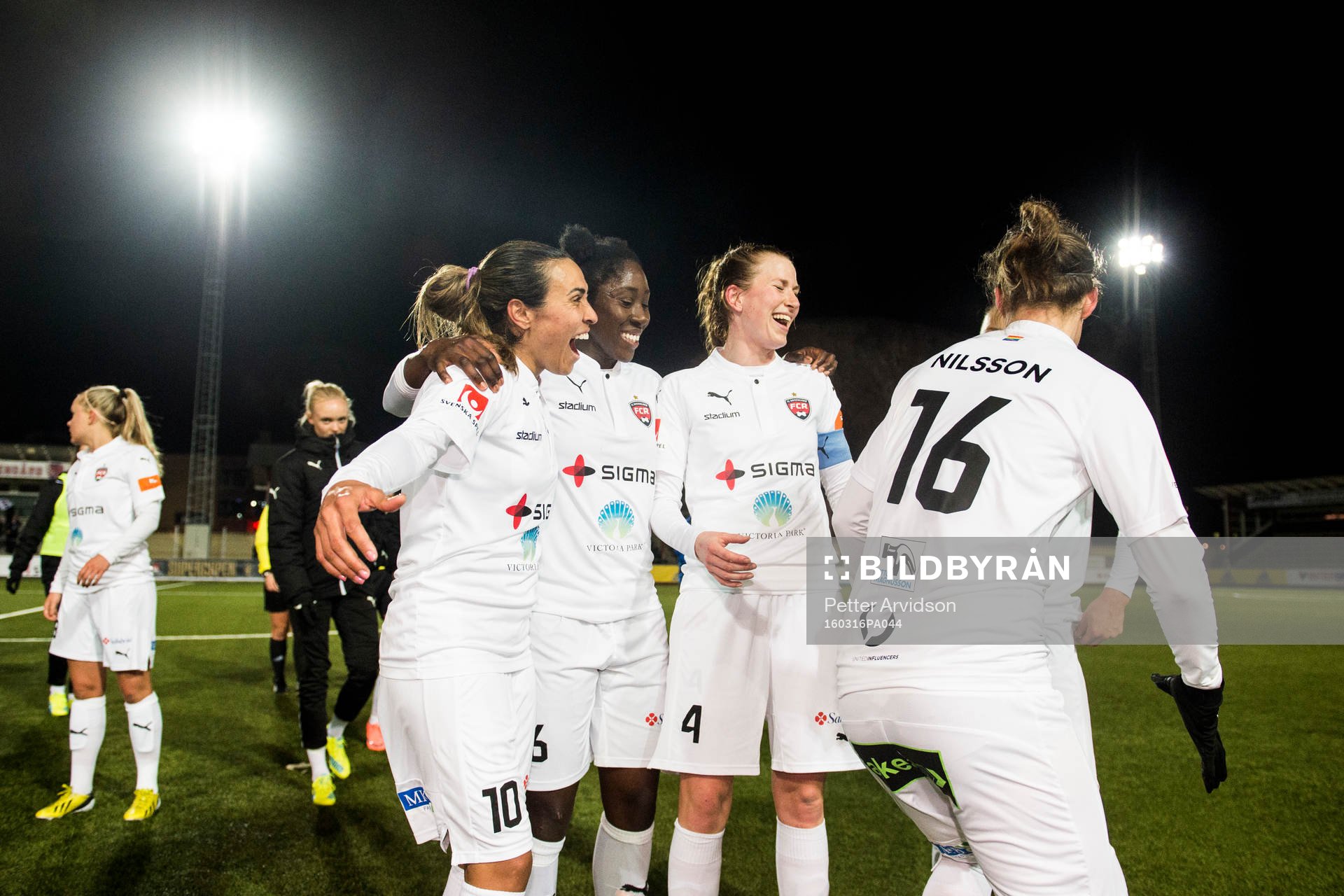 Rosengårds Marta Viera Da Silva, Anita Asante, Emma