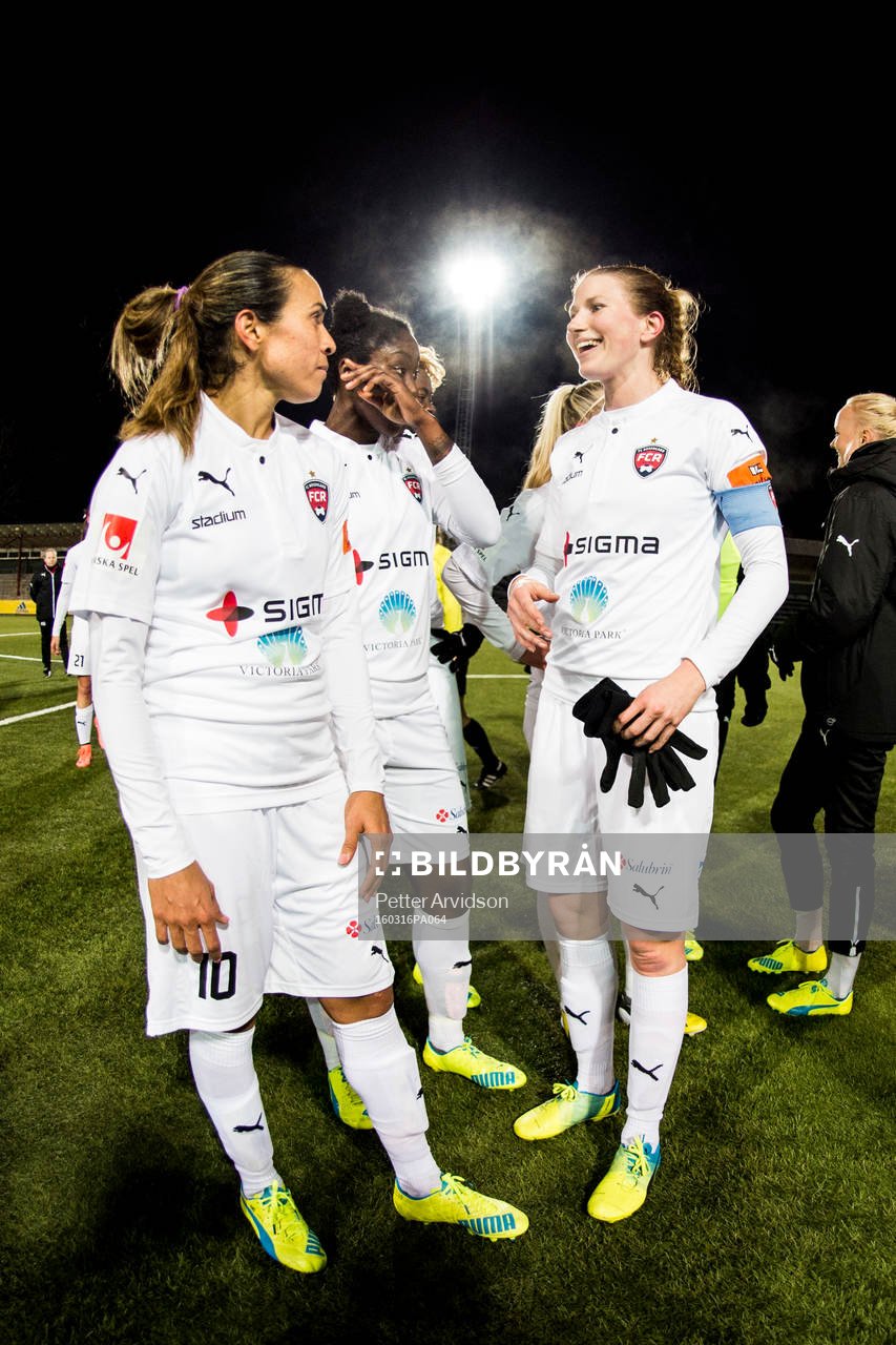 Rosengårds Marta Viera Da Silva, Anita Asante och Emma