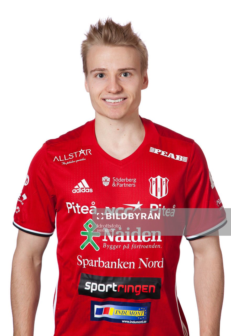 Henrik Millbert poserar för ett porträtt den 16 mars 2016 i Piteå.