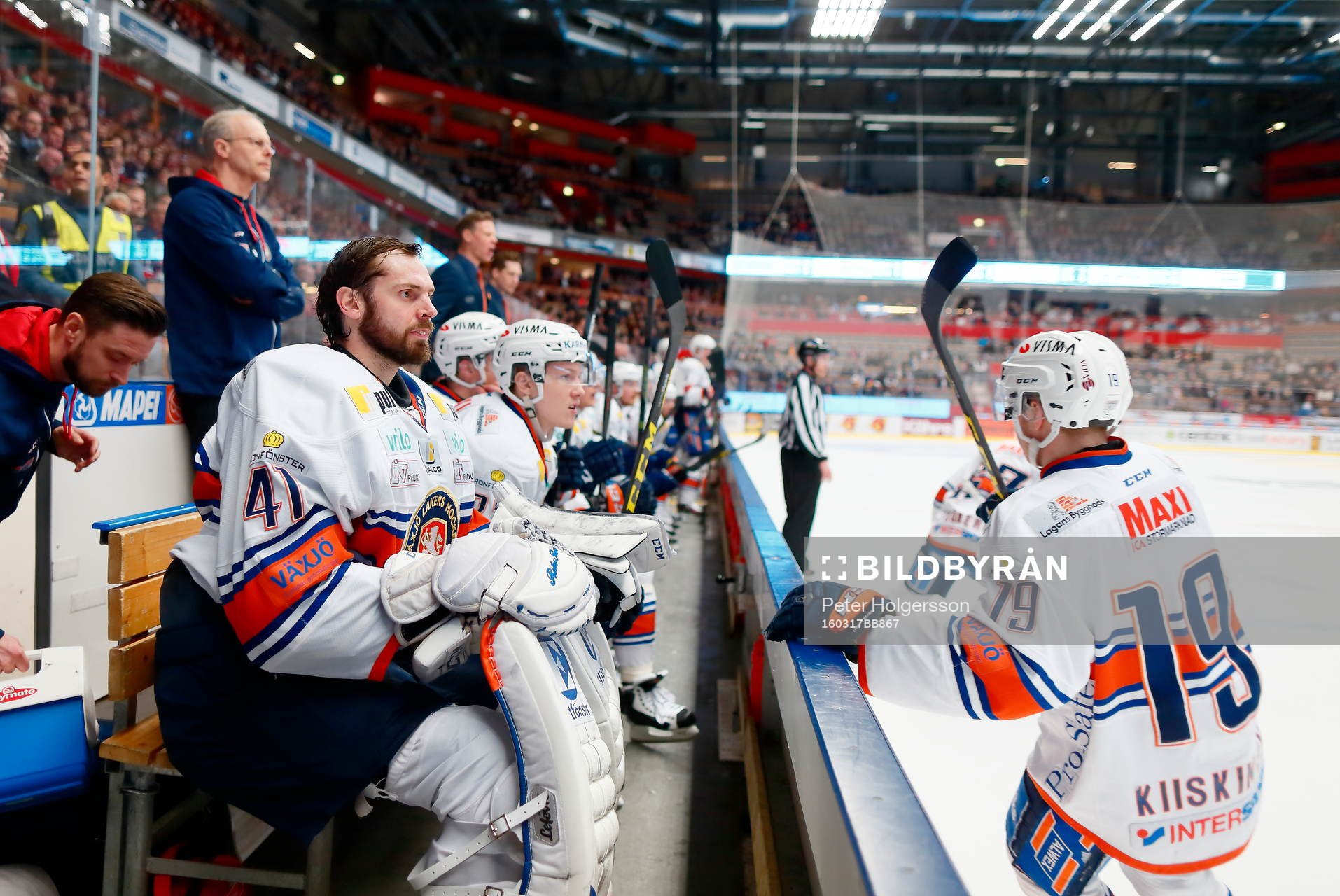 Växjös Cristopher Nihlstorp utbytt