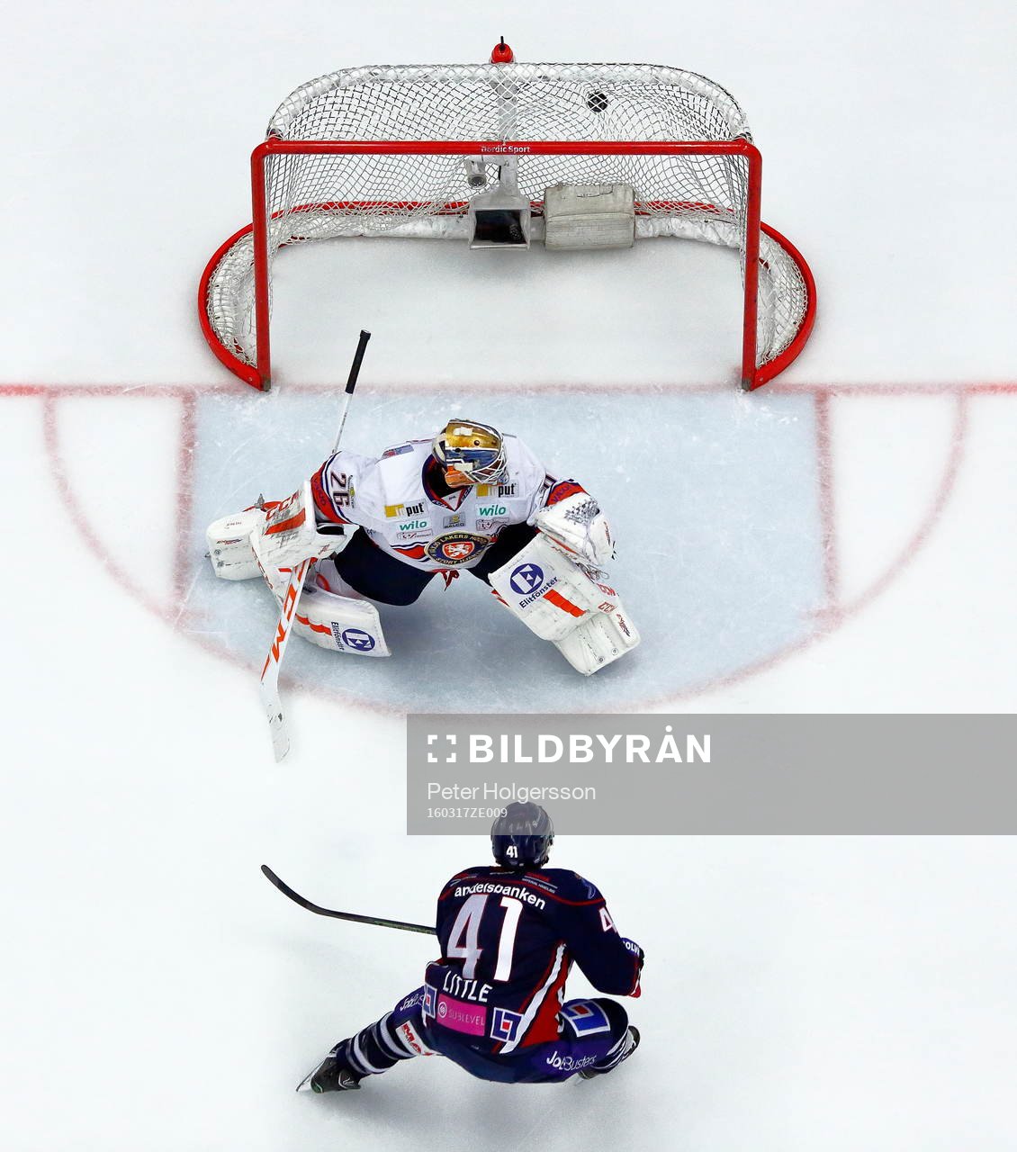 Mål 5-1 av Linköpings Broc Little förbi Växjös