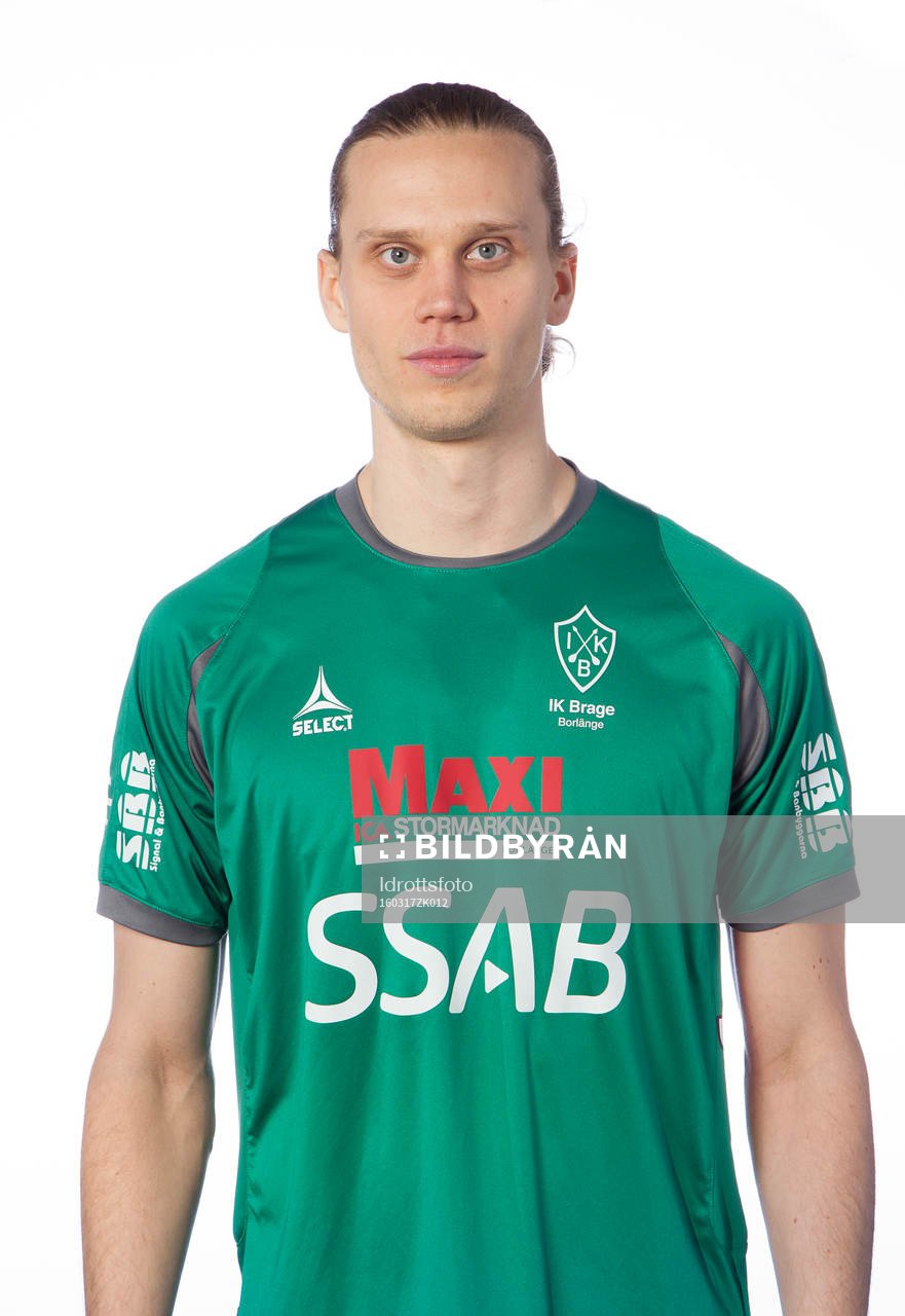 Gustav Sundström poserar för ett porträtt den 17 mars 2016 i Borlänge.