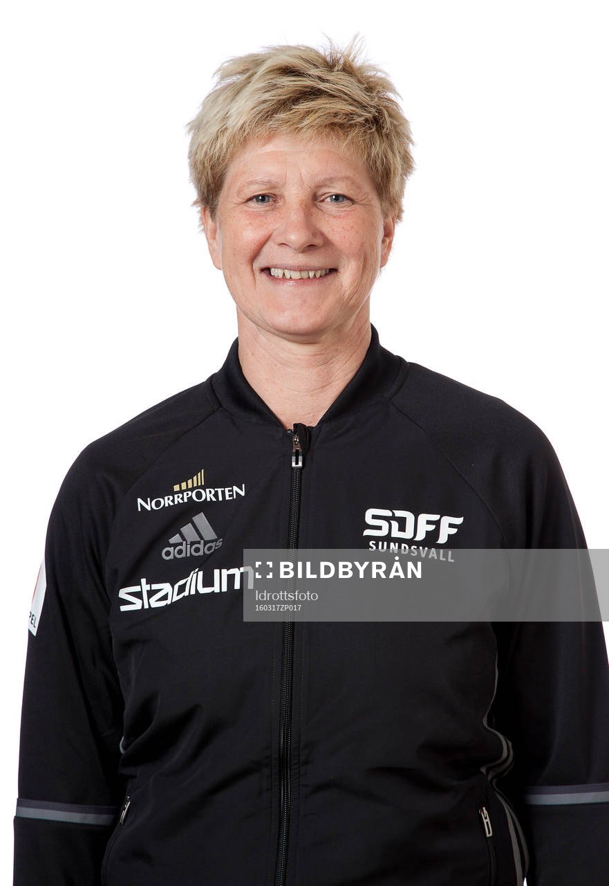 Elisabeth Leidinge poserar för ett porträtt den 17 mars 2016 i Sundsvall.
