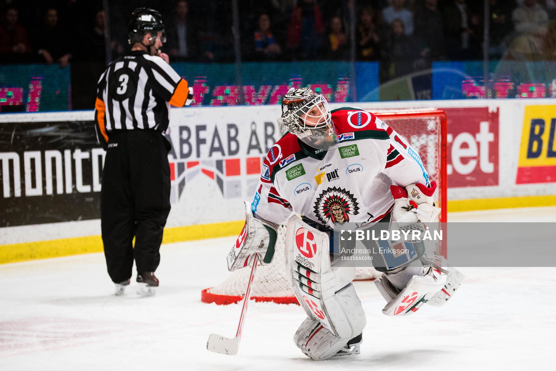 Frölundas målvakt Lars Johansson