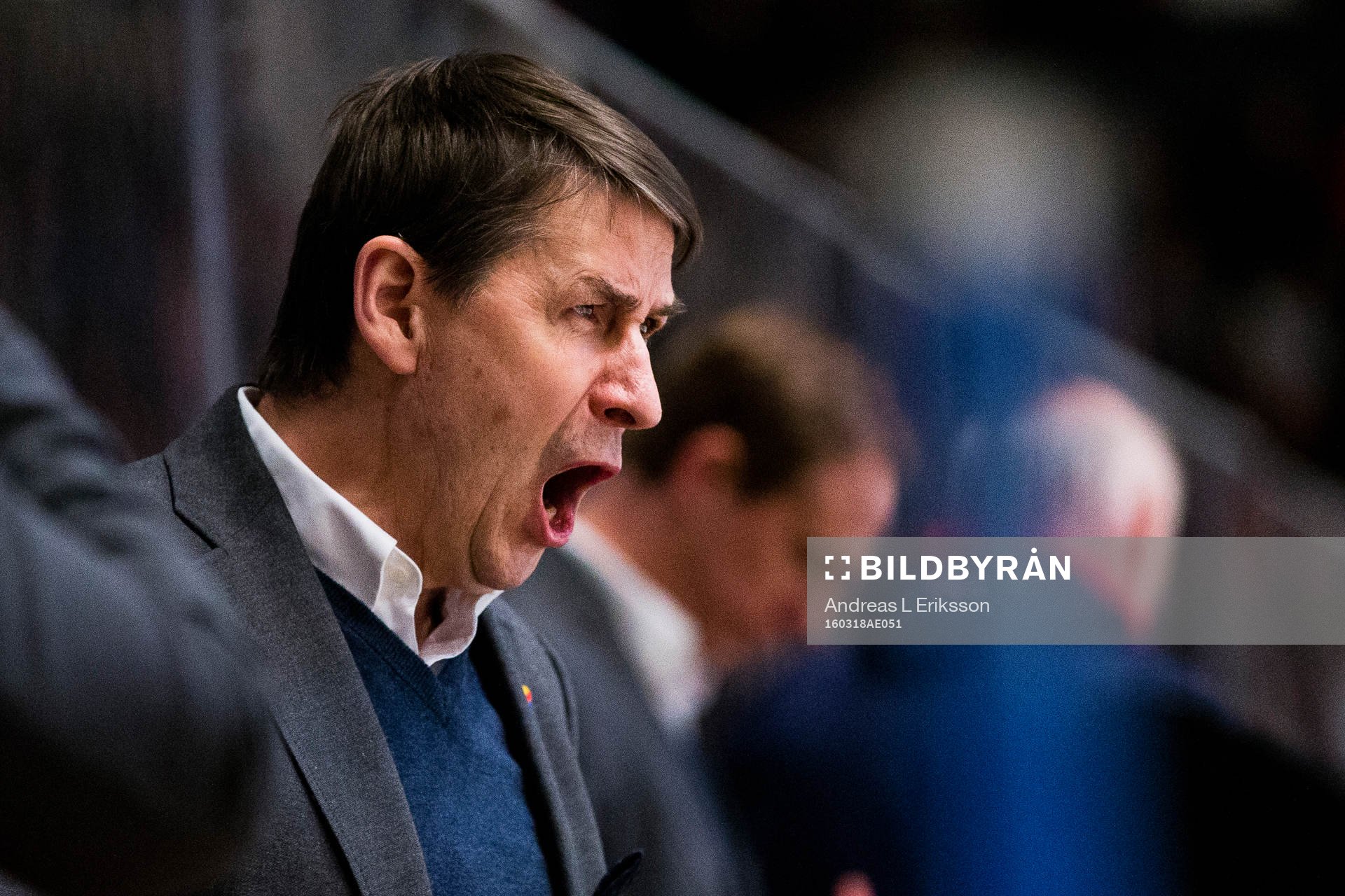 Djurgårdens tränare Hans Särkijärvi reagerar