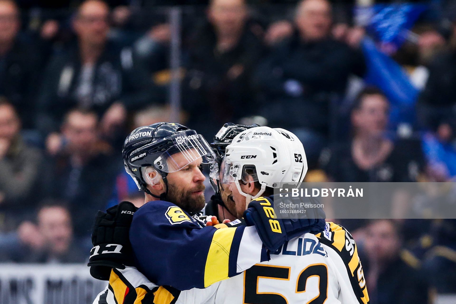 s Jere Karalahti och Skellefteås Arvid Lundberg