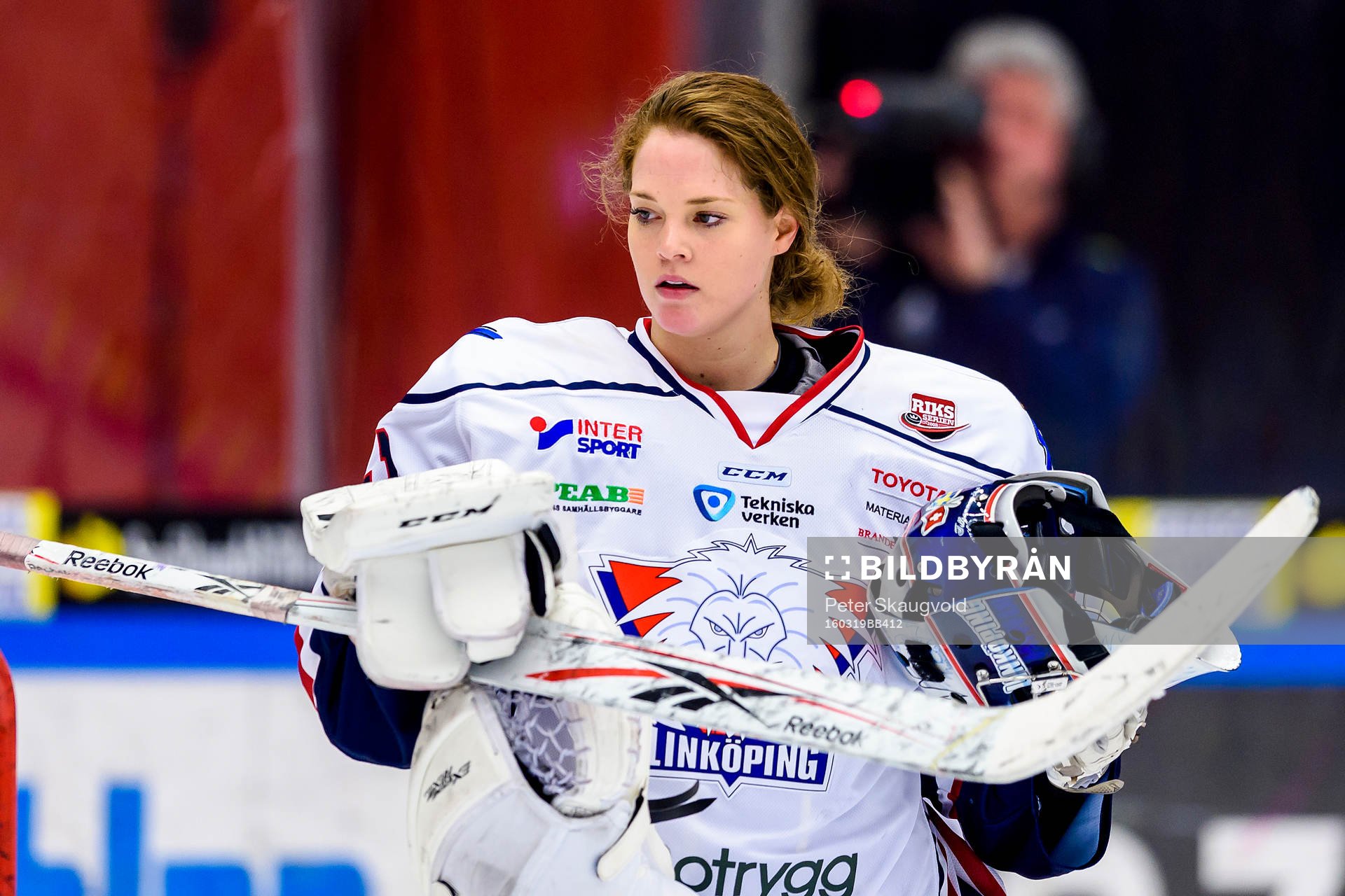 Linköpings målvakt Florence Schelling