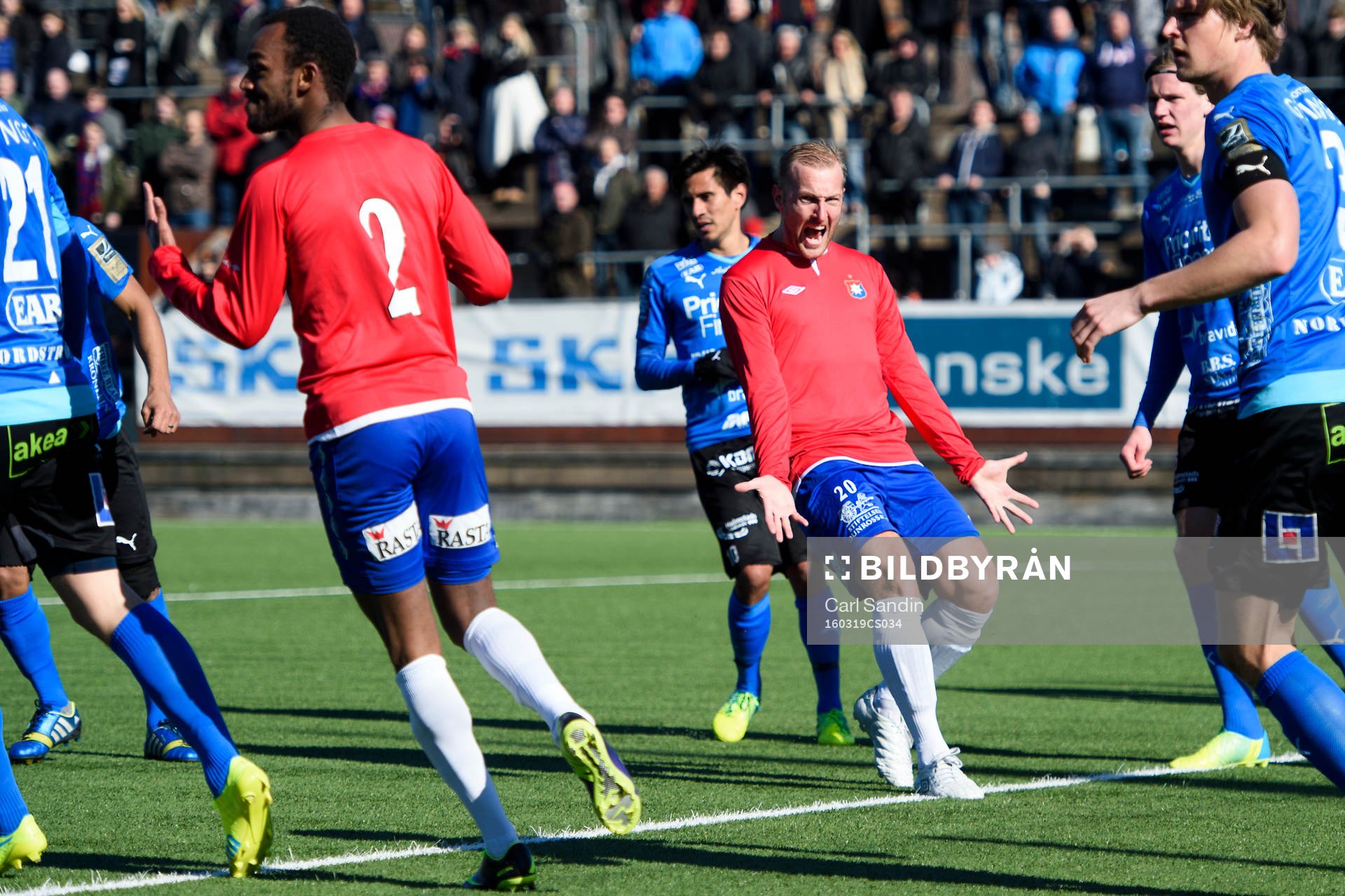 Örgrytes Niklas Klingberg reagerar