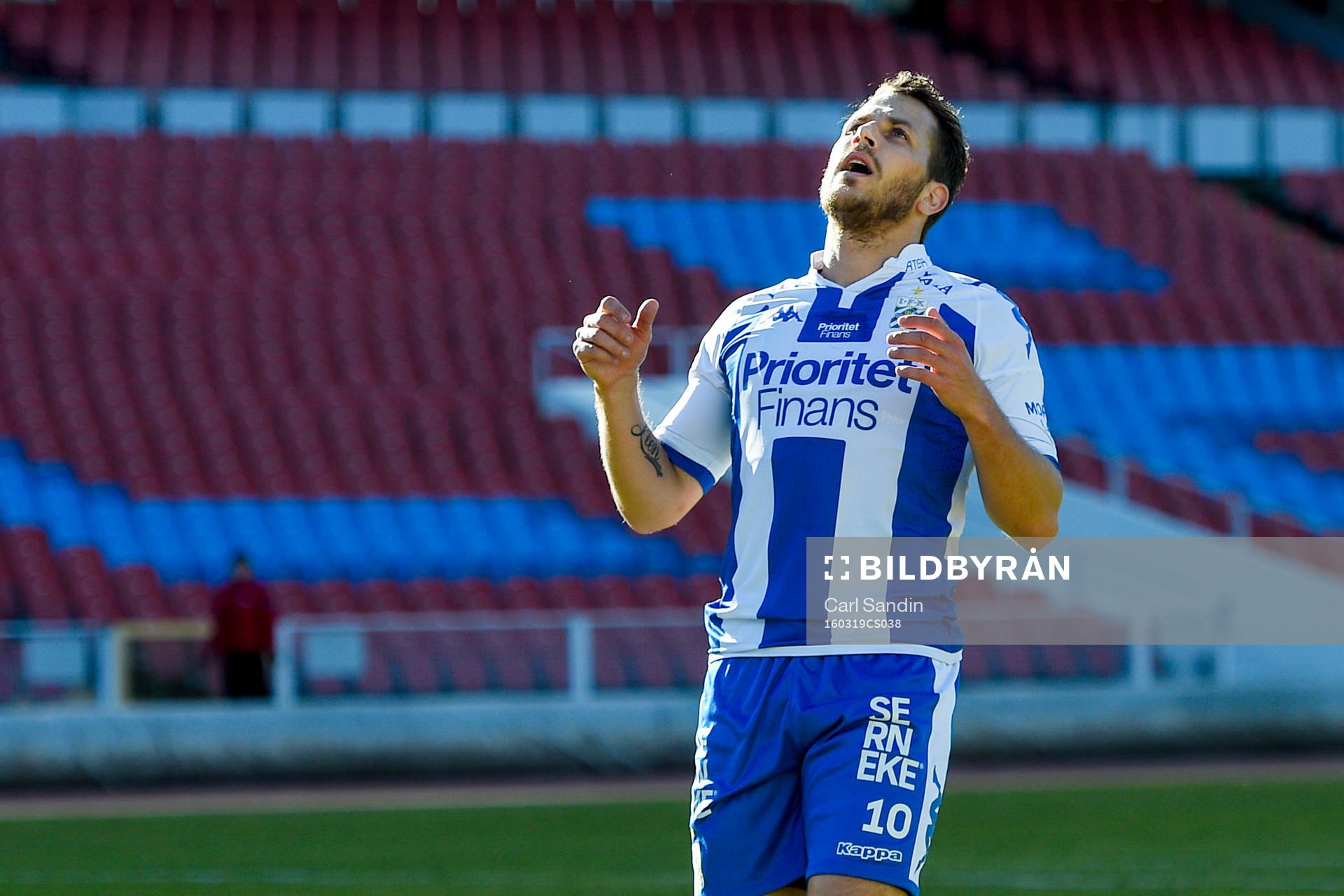 IFK Göteborgs Tobias Hysén deppar