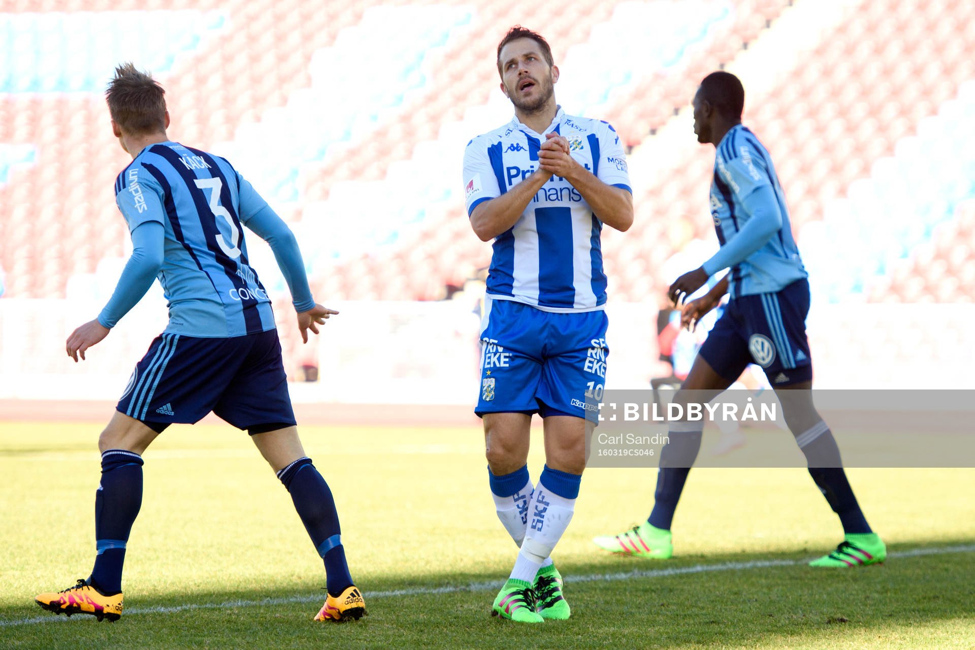 IFK Göteborgs Tobias Hysén deppar