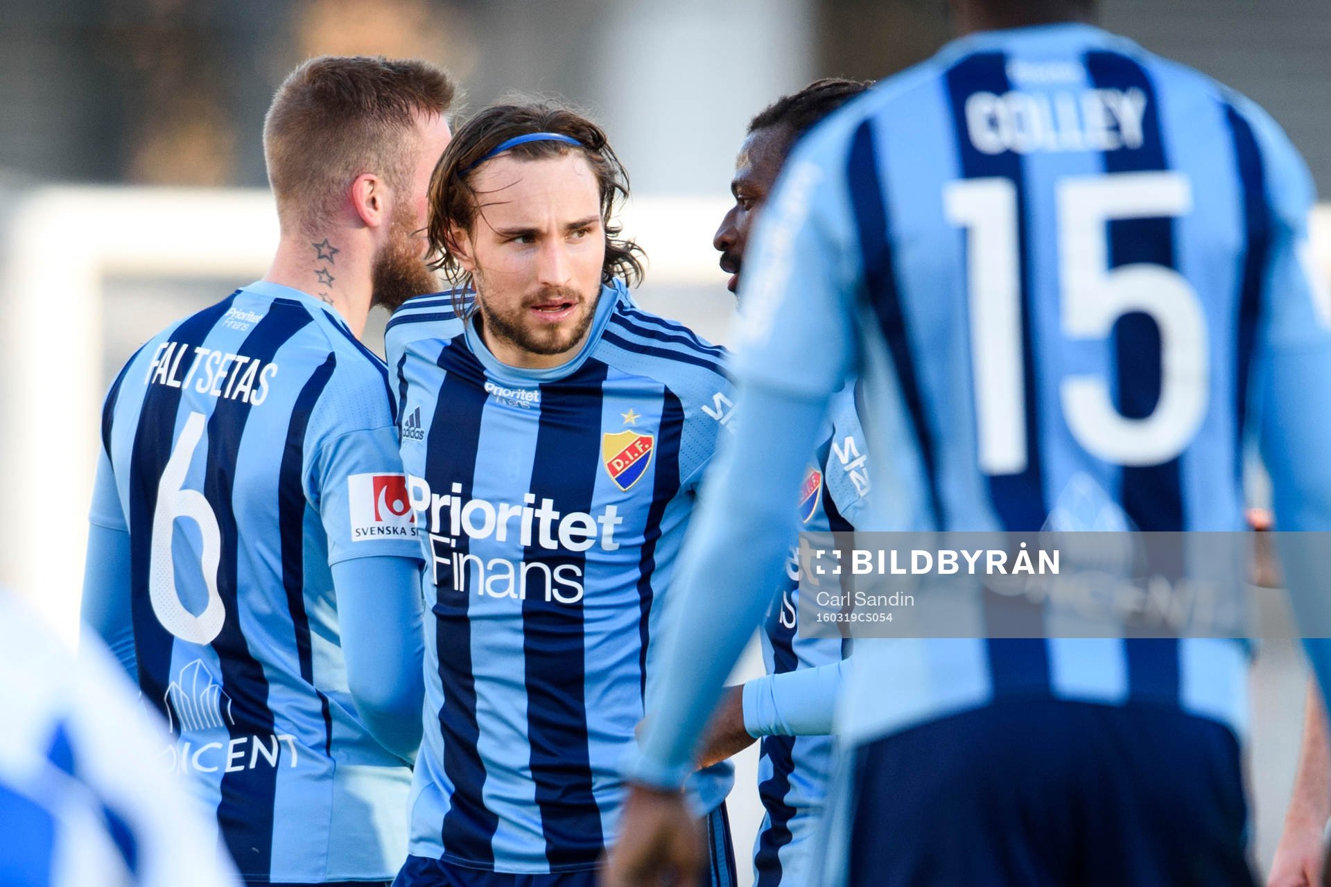 Djurgårdens Kevin Walker jublar