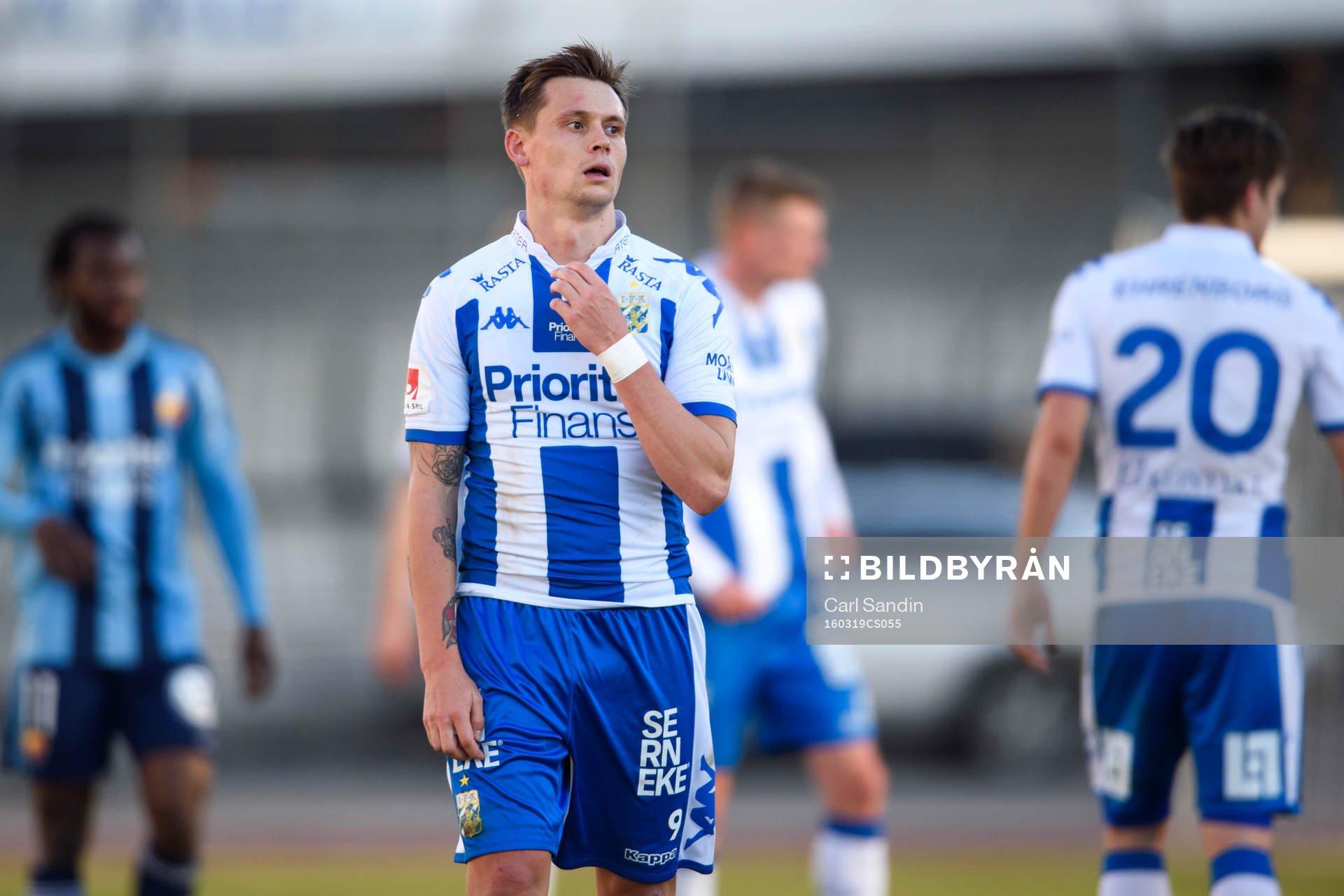 IFK Göteborgs Jakob Svarrer Ankersen deppar