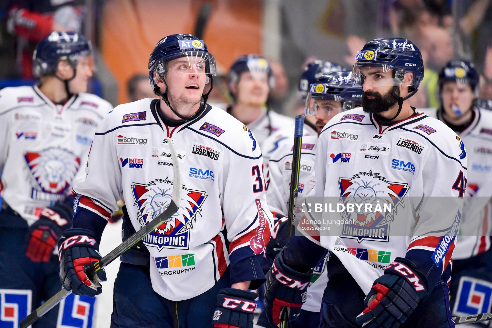Linköpings Carl Dahlström jublar