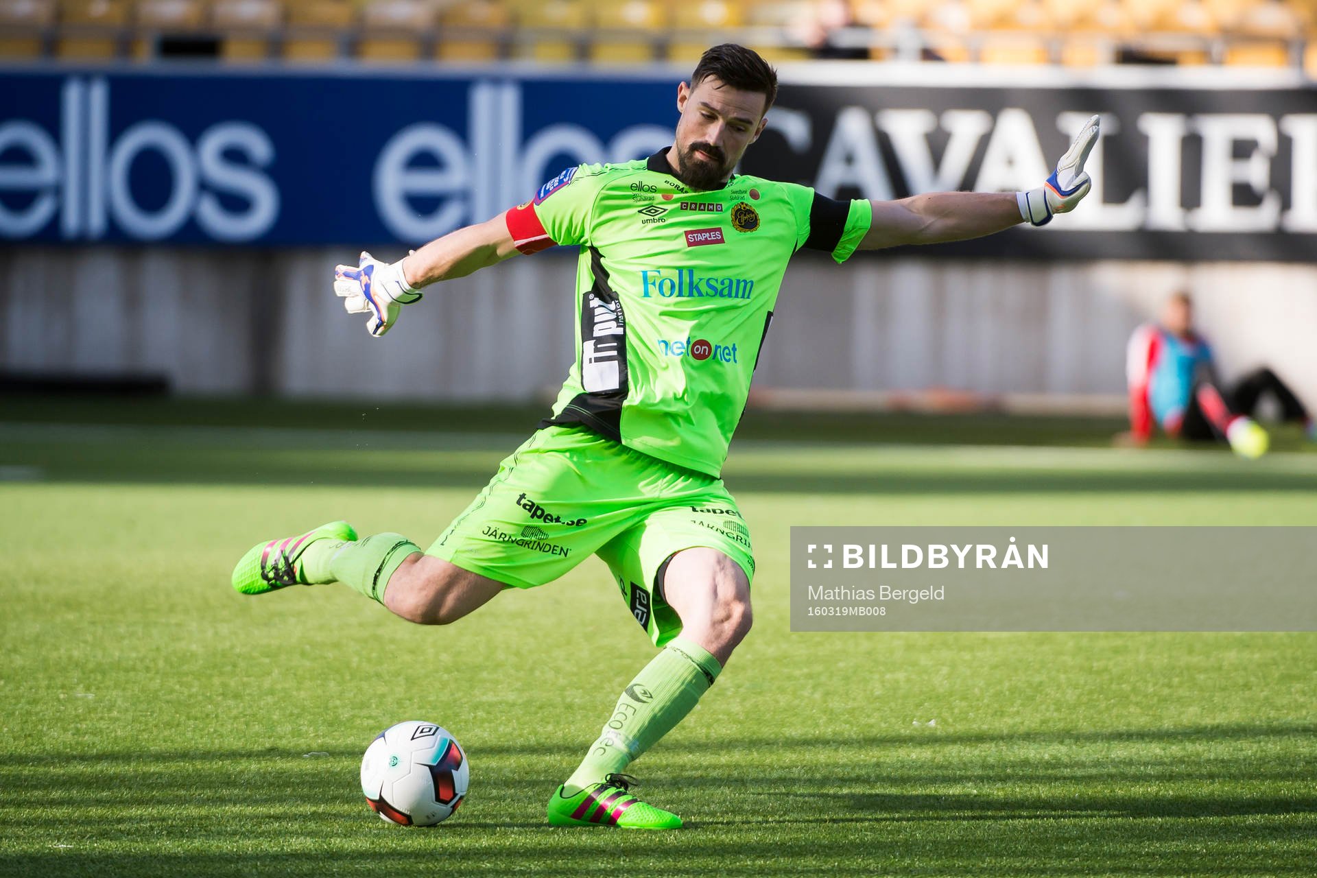 Elfsborgs målvakt Kevin Stuhr Ellegaard