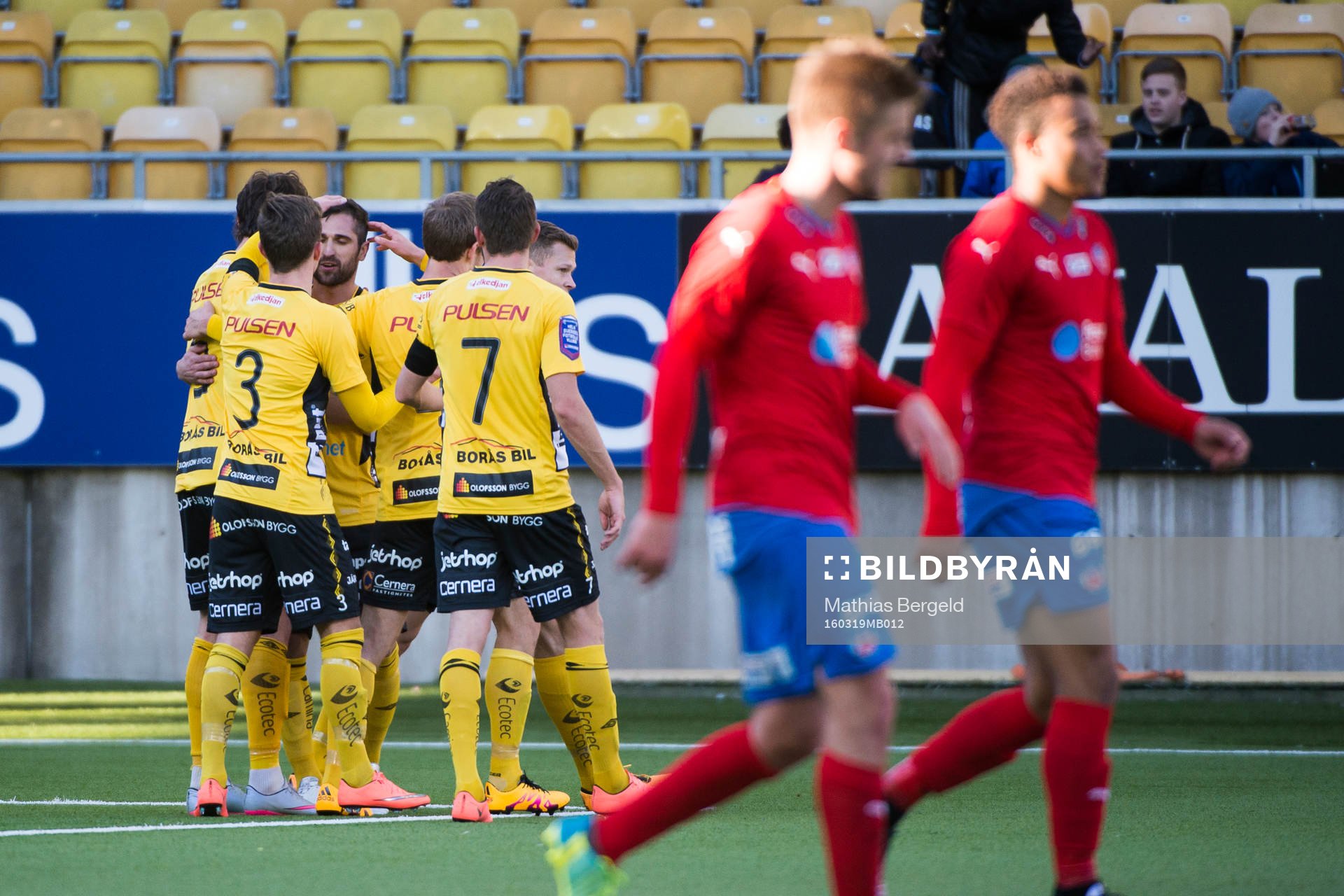 Elfsborgspelare jublar